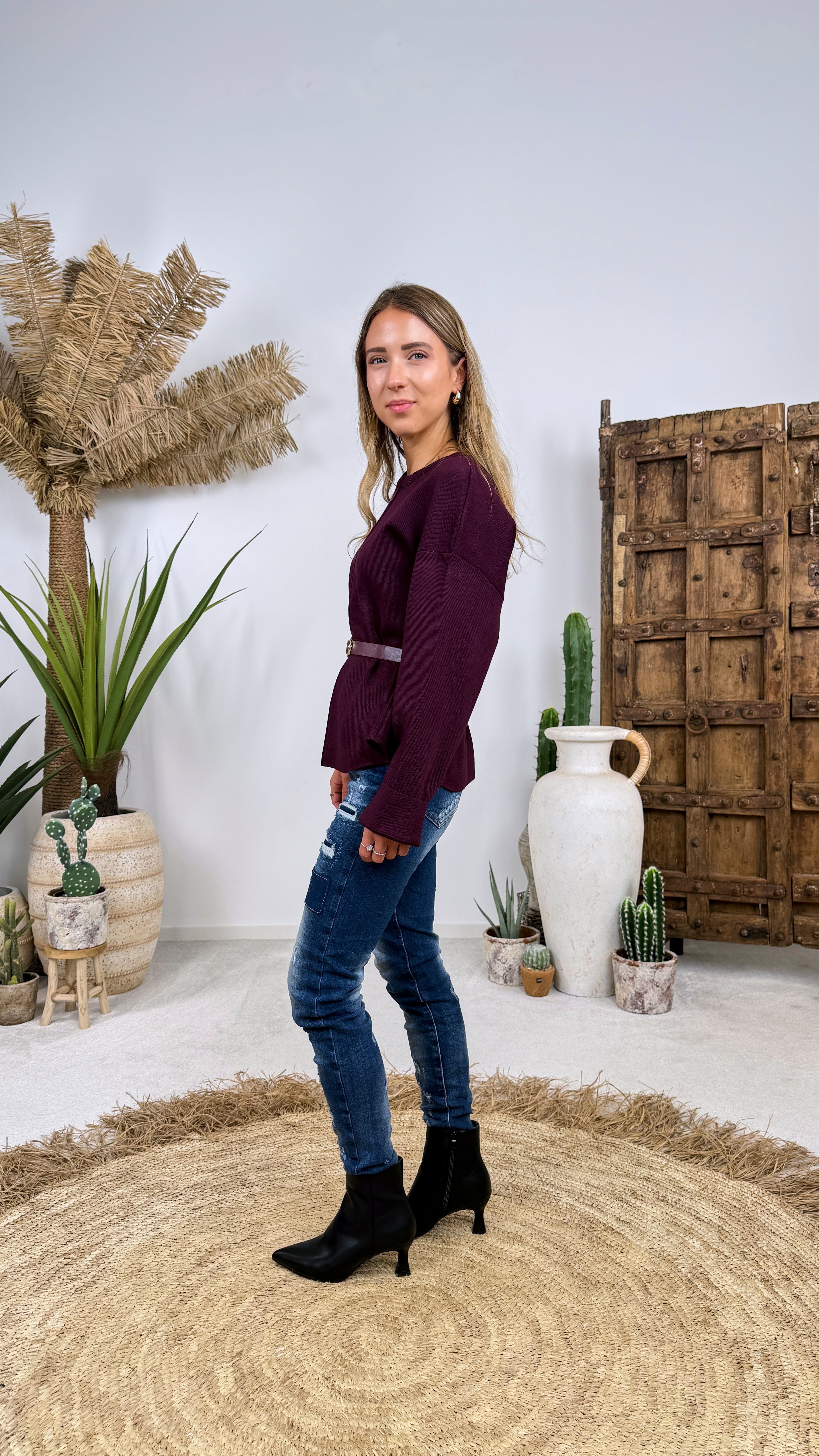Pullover Isogon *Bordeaux*