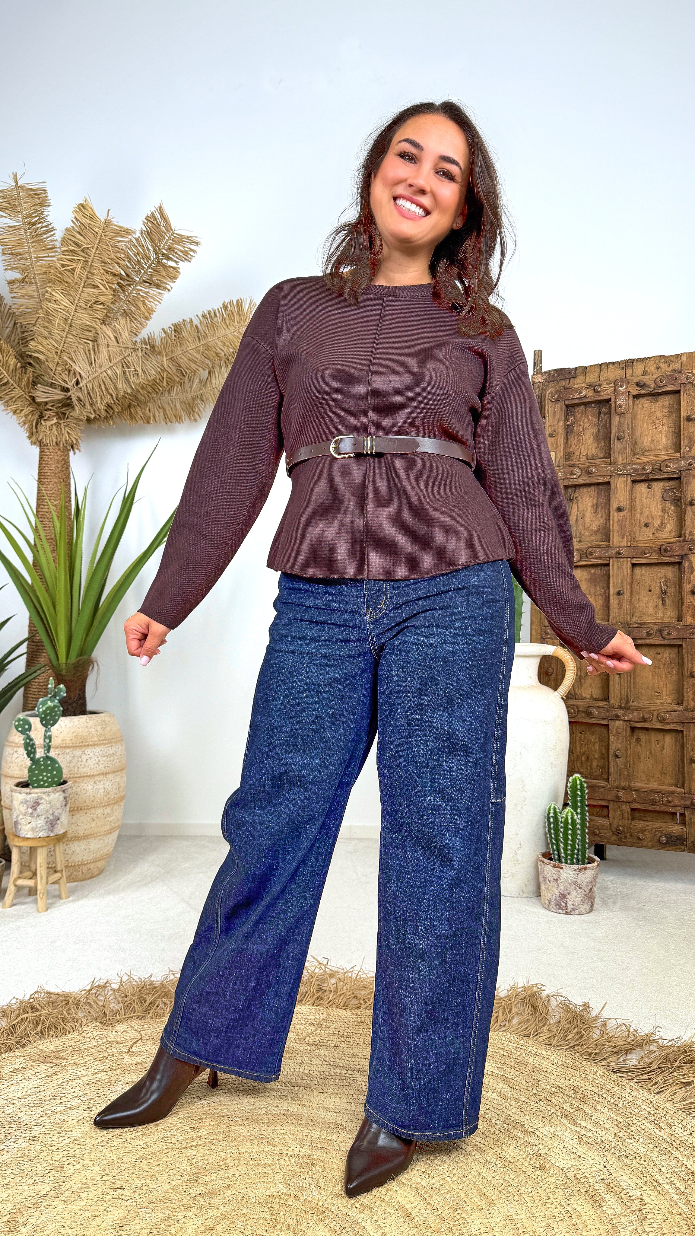 Pullover Isogon *Schoko*