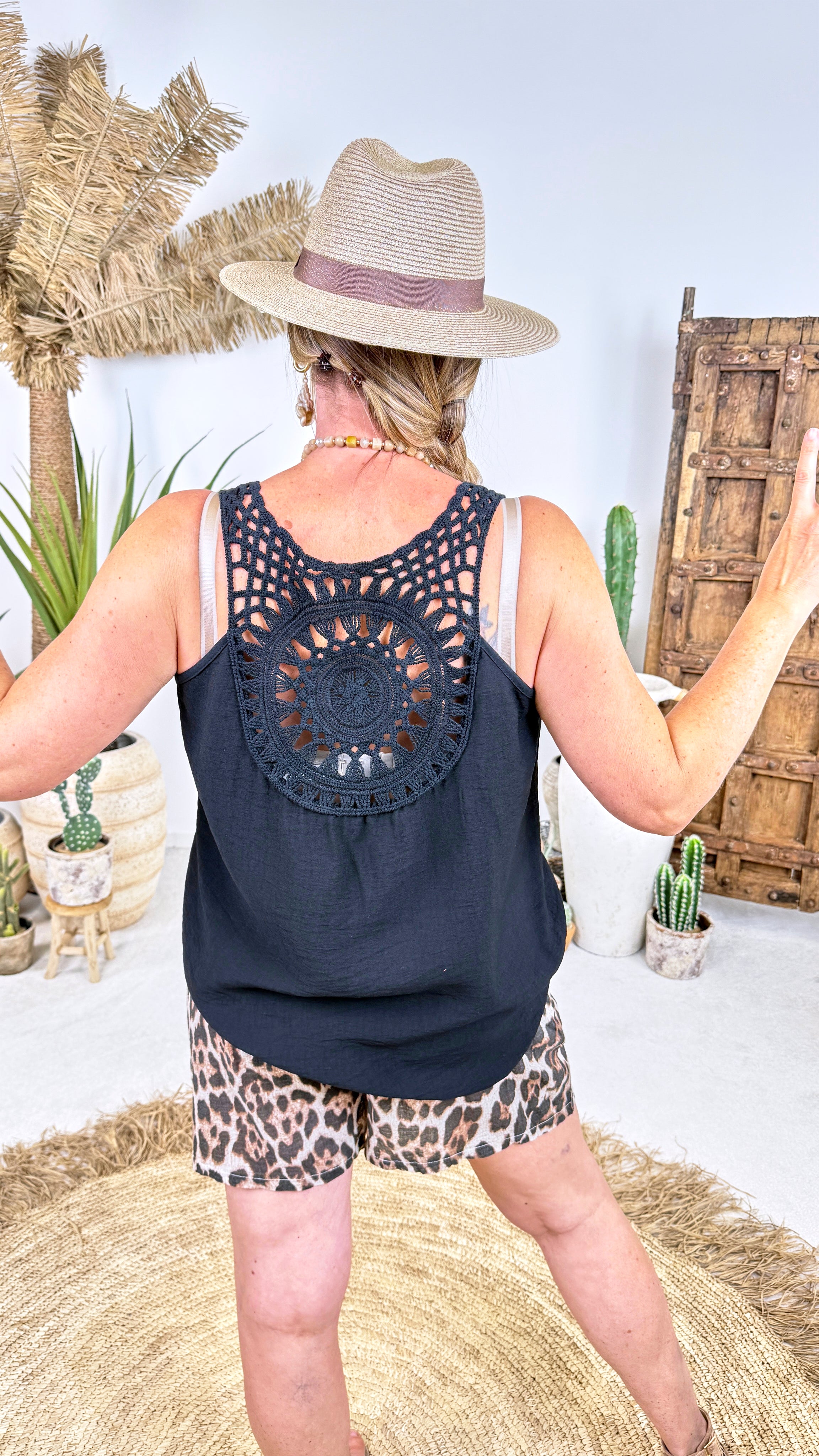 Top Tulum Soul *Schwarz*