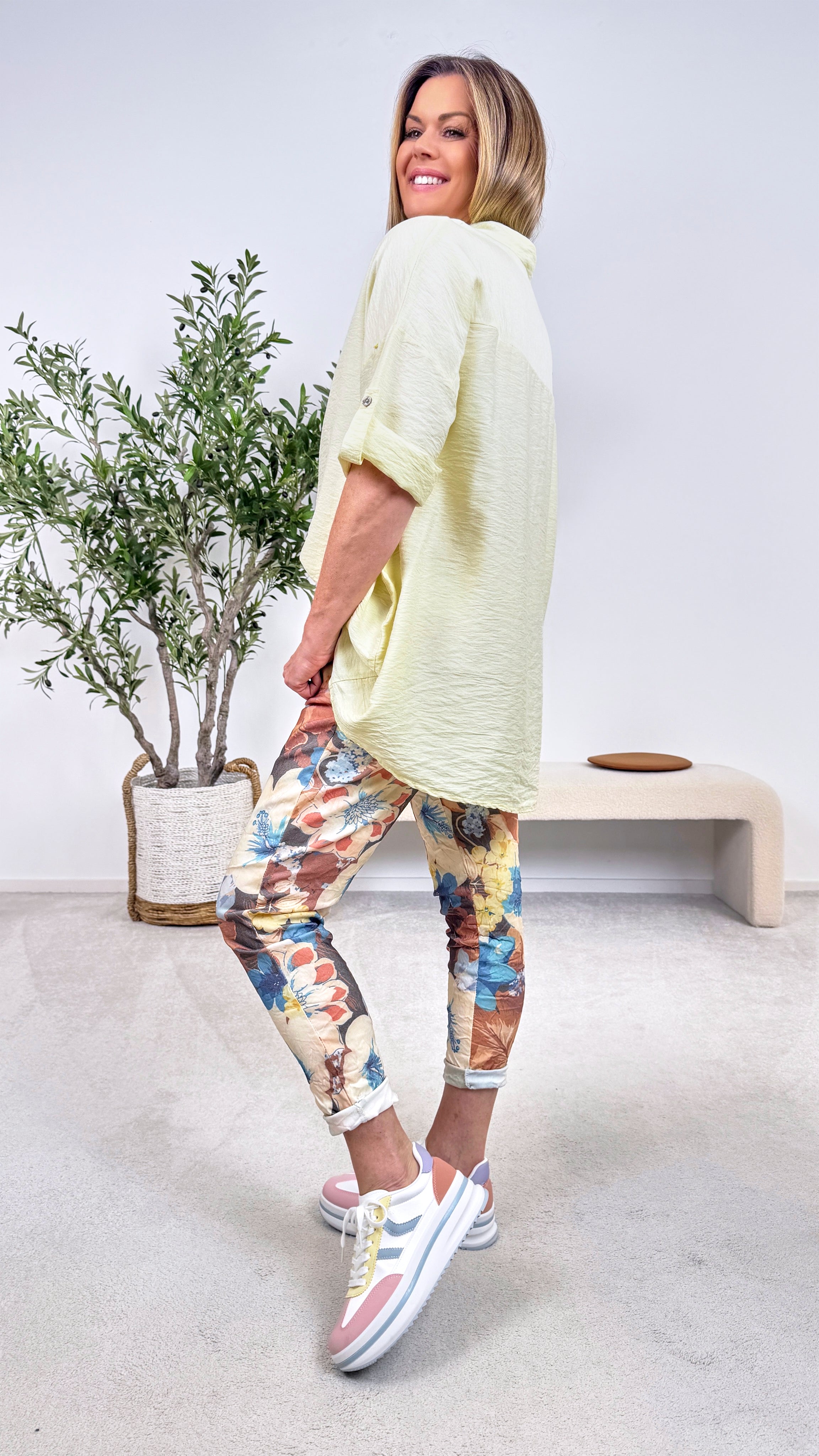 Bluse Let it Flow *Gelb*