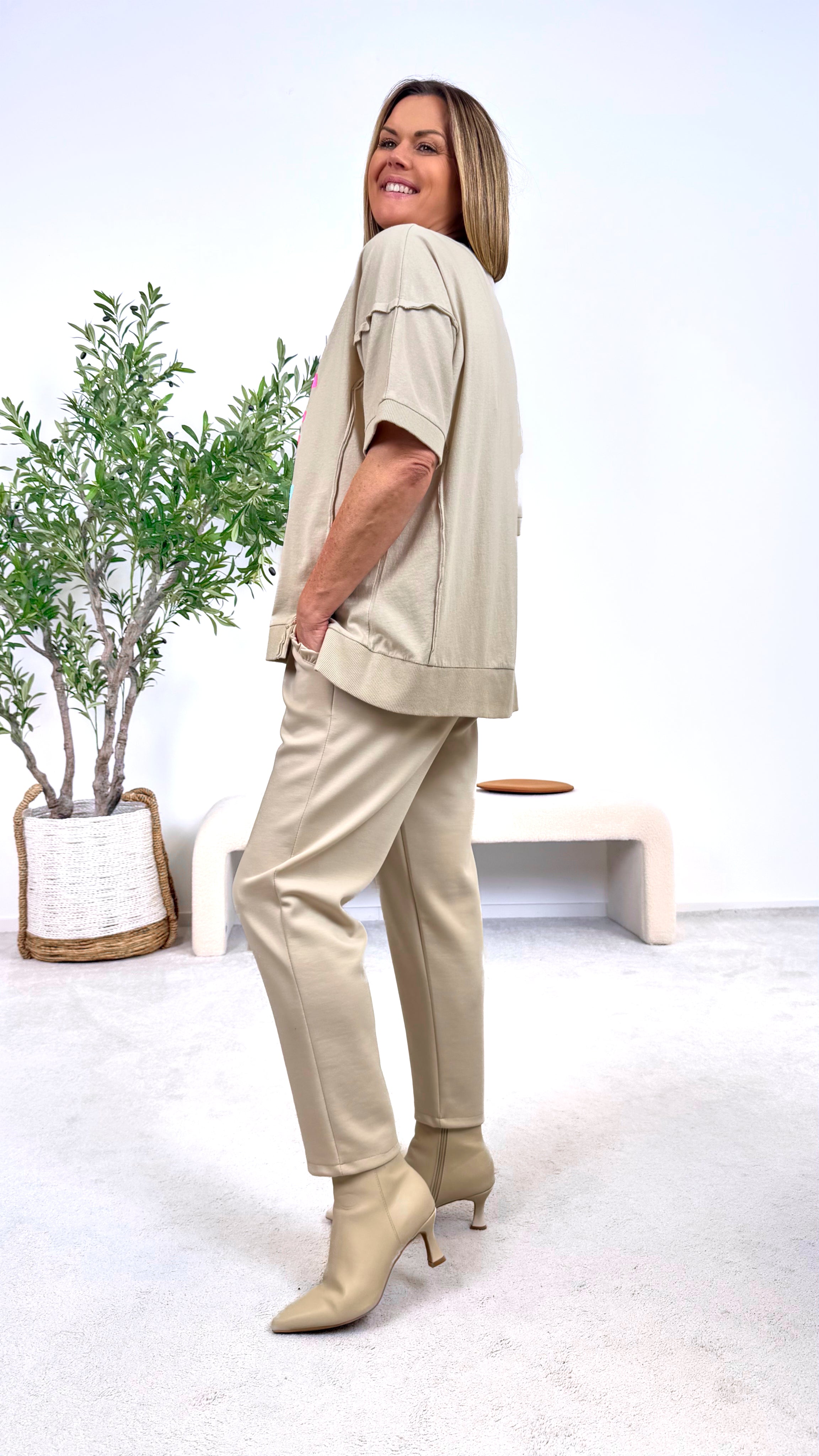 T-Shirt Alright *Beige*