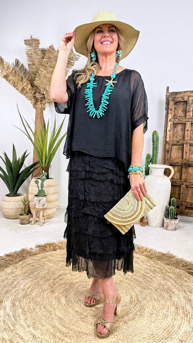 Kleid Dream Layer *Schwarz*