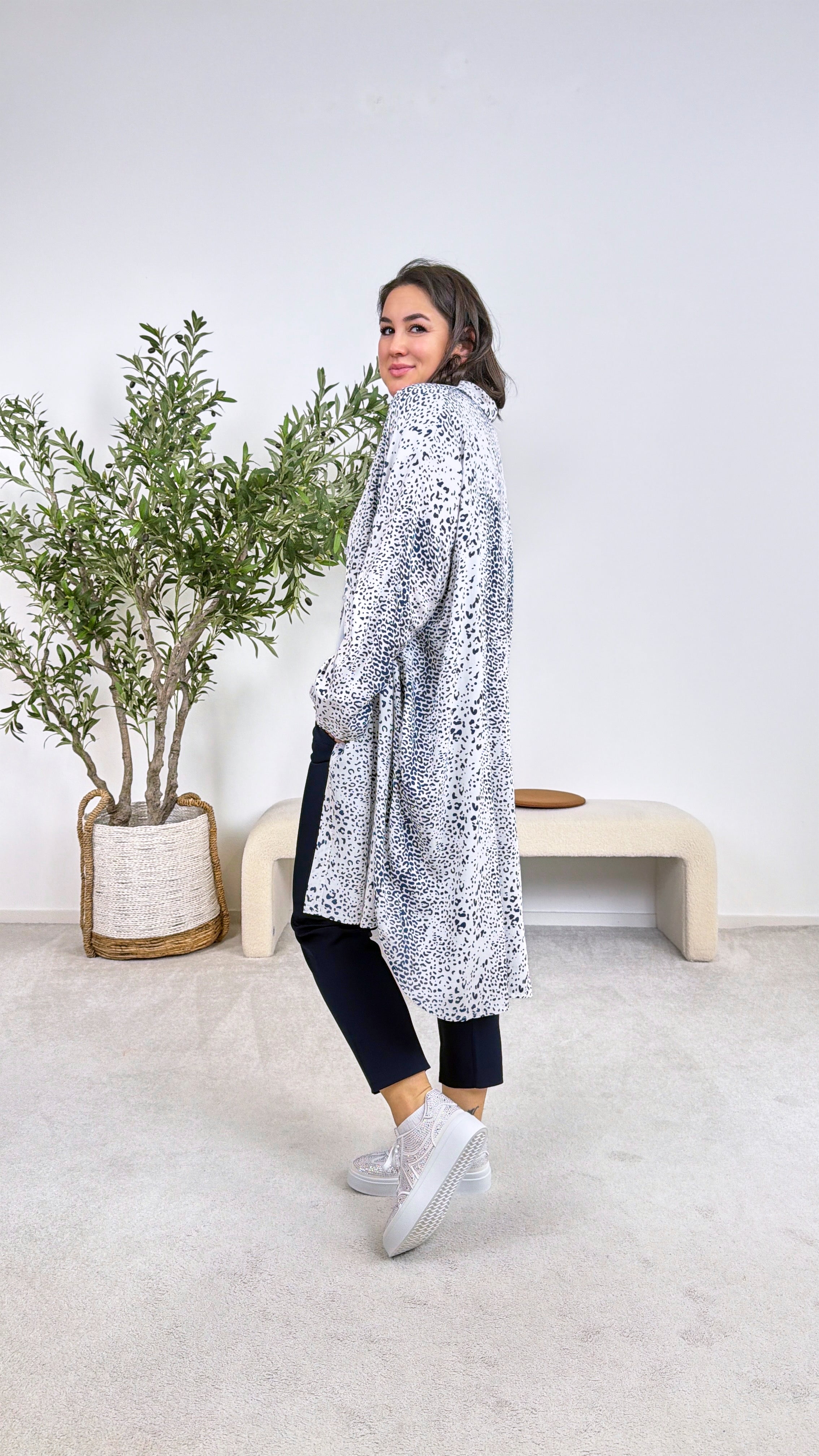 Blusen-Kleid Trend Queen *Dunkelblau*