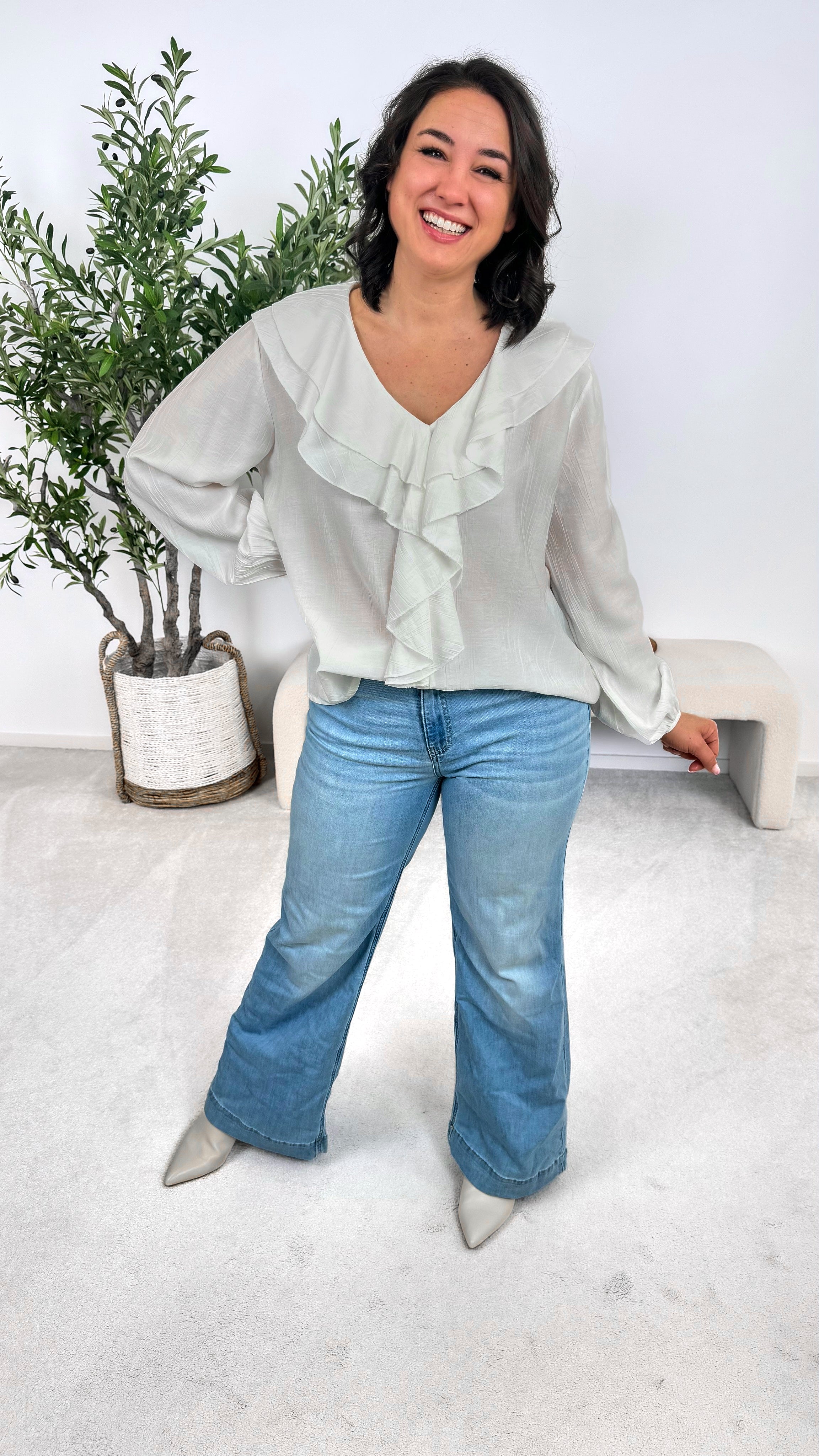 Bluse Pure Spring *Off-Weiß*