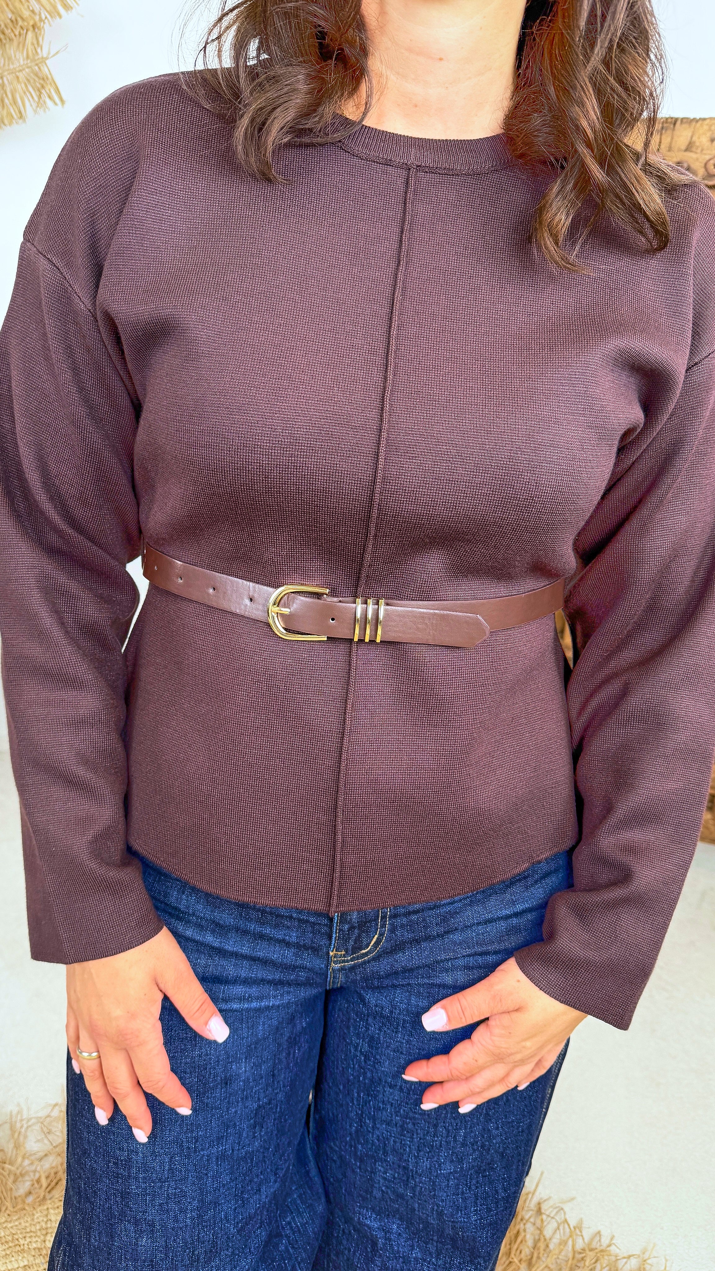 Pullover Isogon *Schoko*