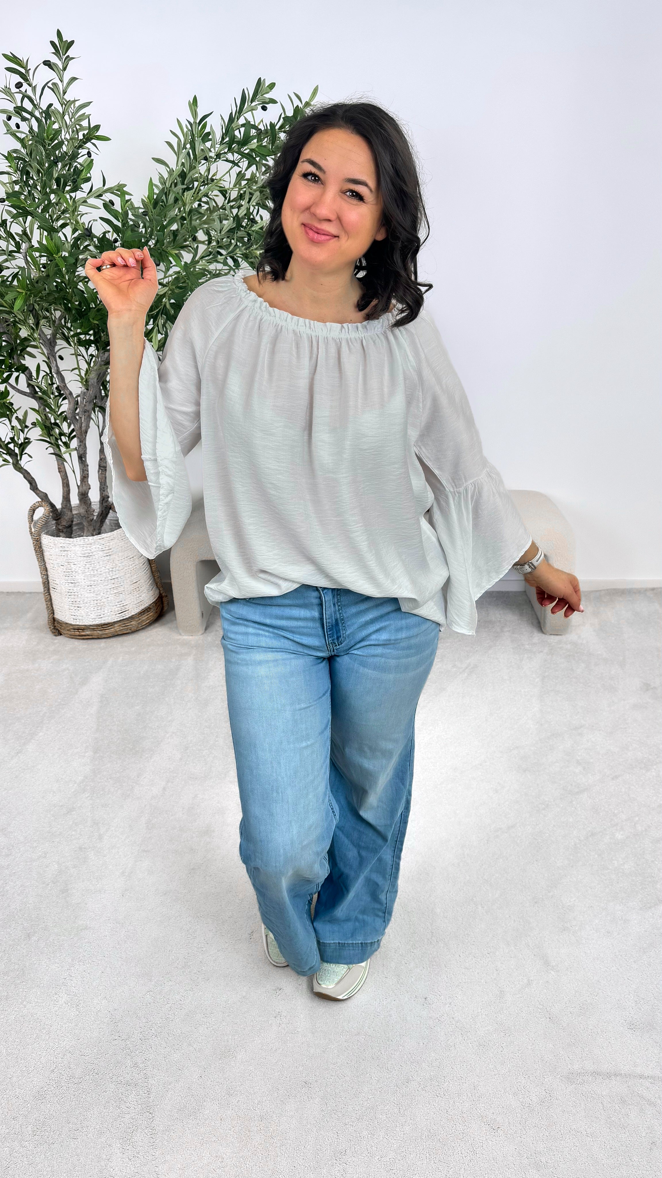 Blusenshirt Lovely Escape *Weiß*