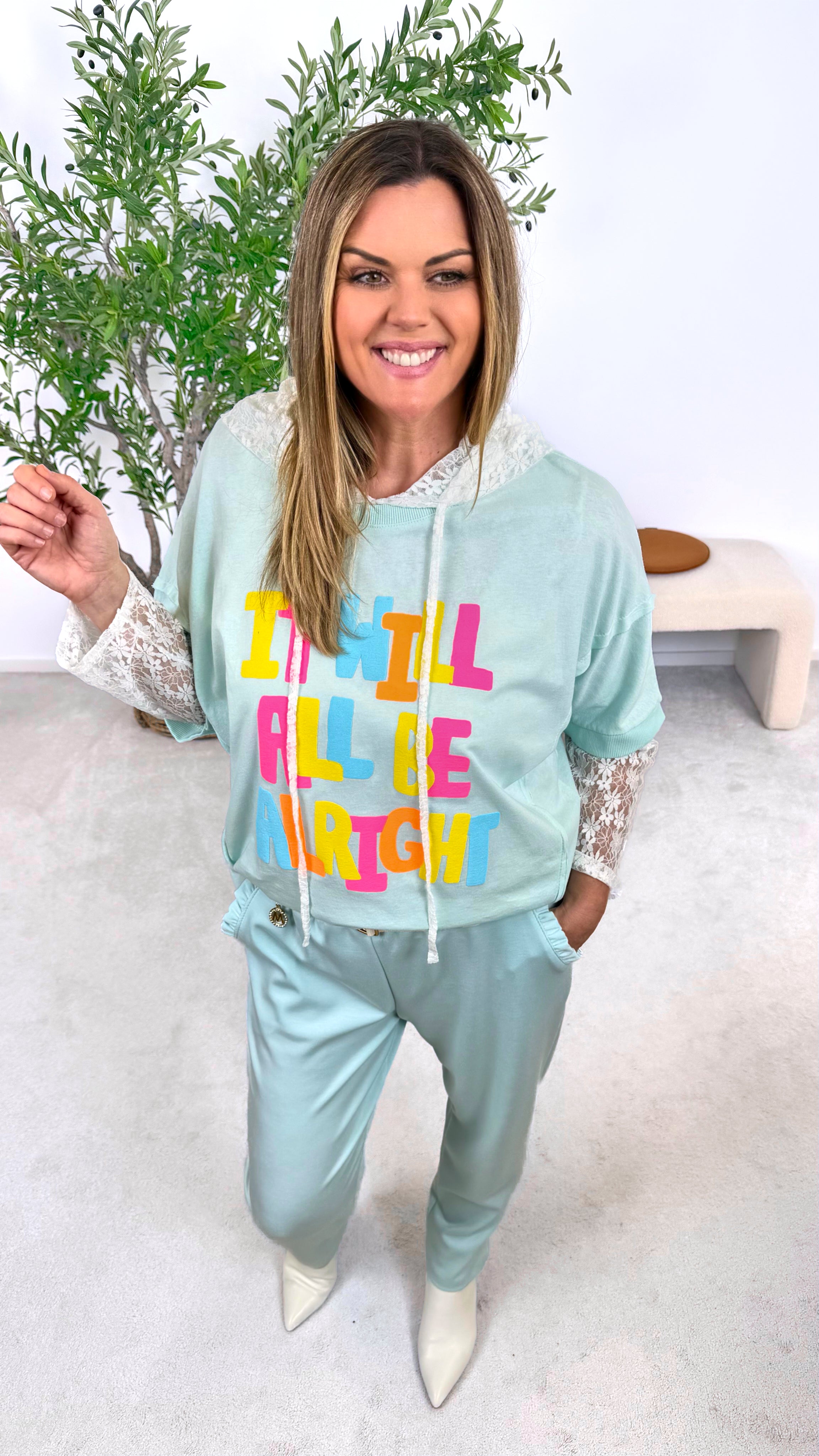 T-Shirt Alright *Mint*