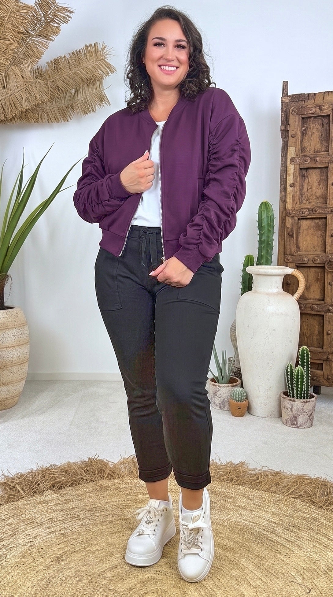 Jacke Lyra *Bordeaux*