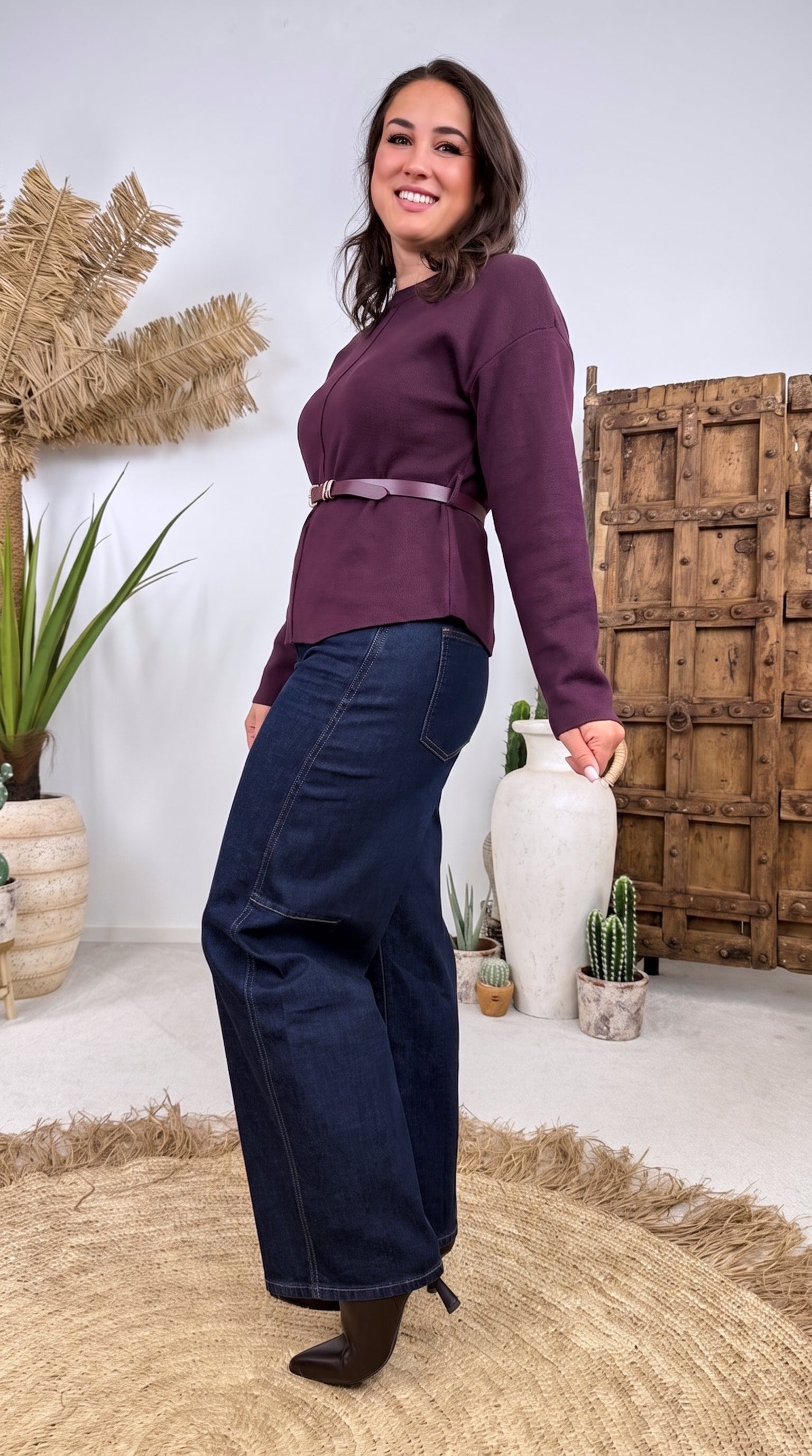 Pullover Isogon *Bordeaux*