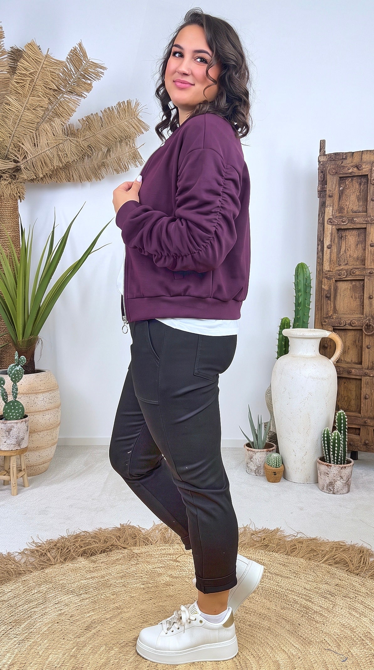 Jacke Lyra *Bordeaux*