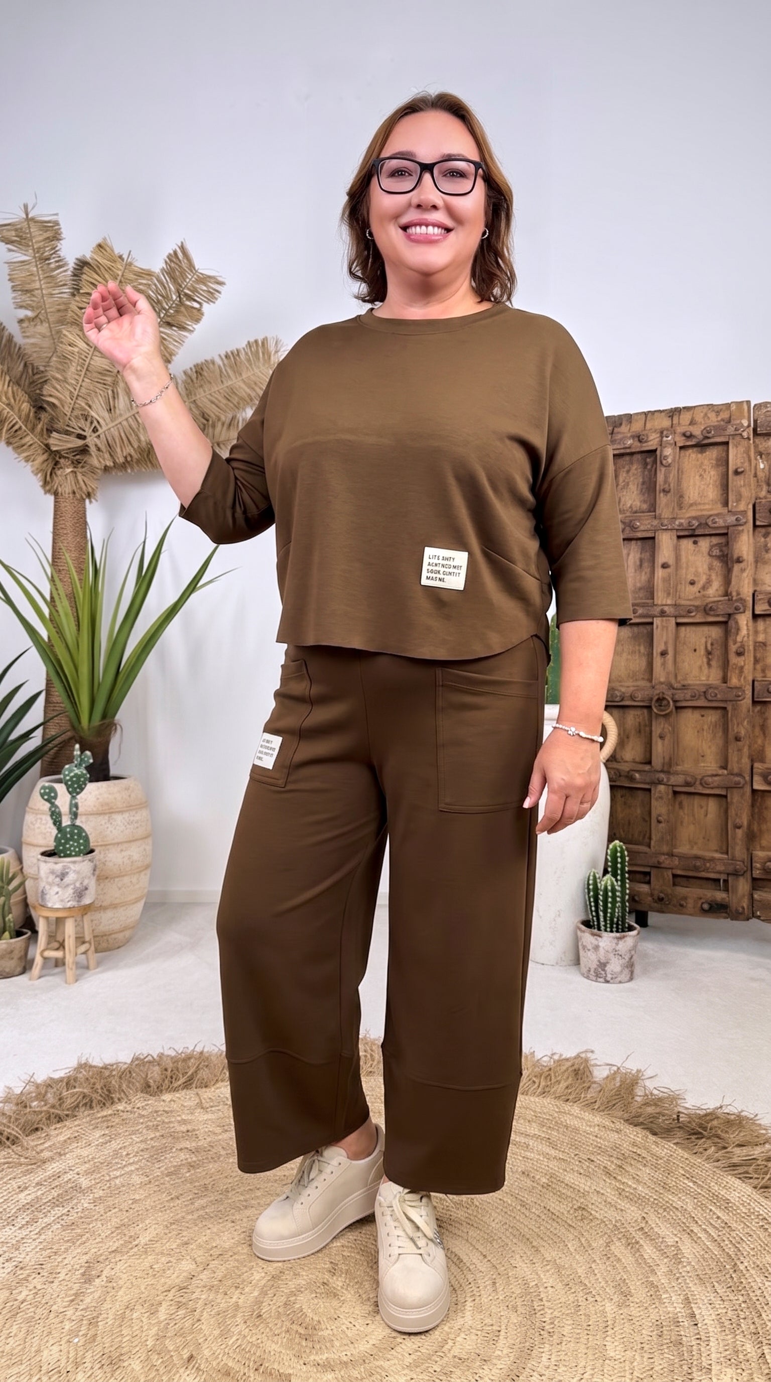 Sweatshirt Calliope *Schoko*
