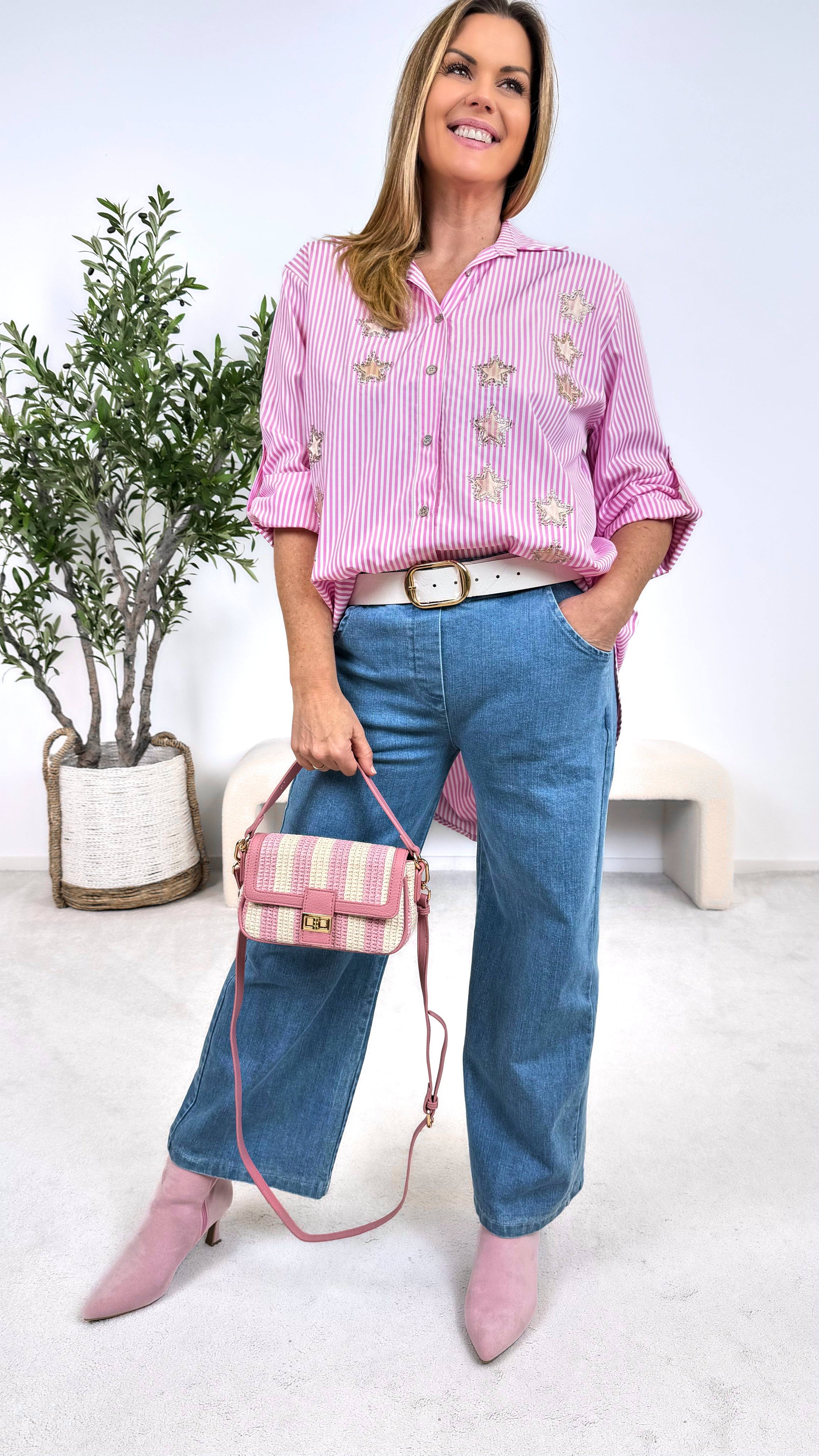 Jeans Hose Downtown Comfort