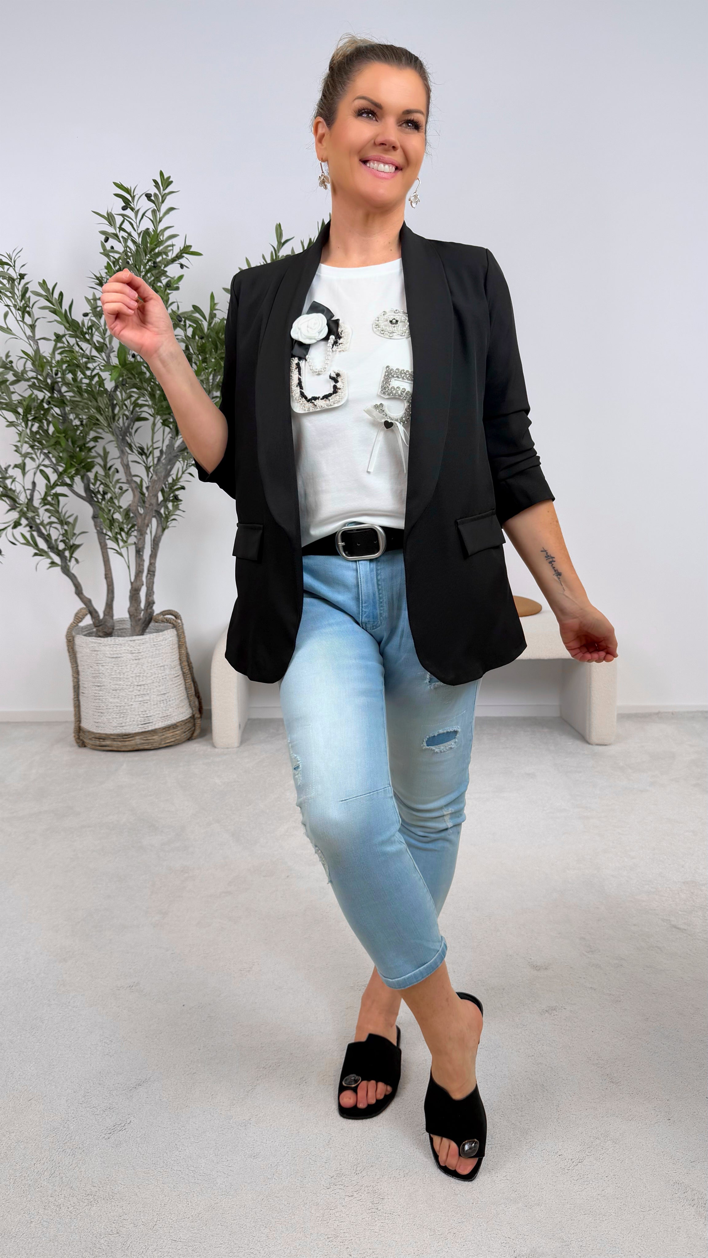 Blazer Strong Woman *Schwarz*