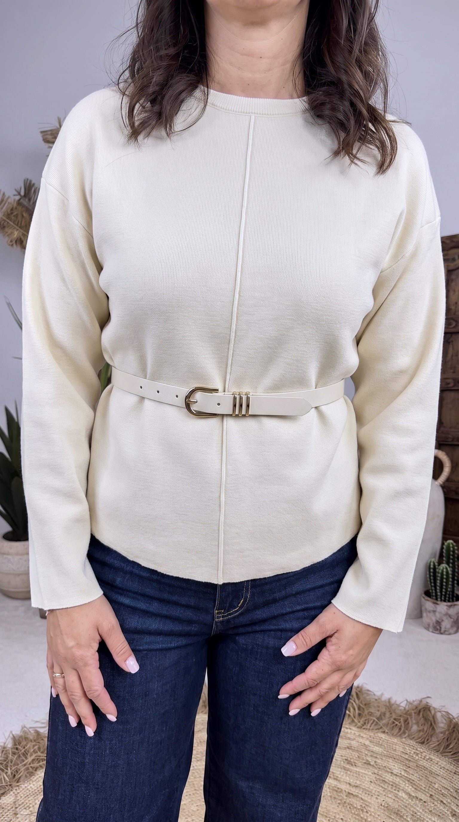 Pullover Isogon *Creme*