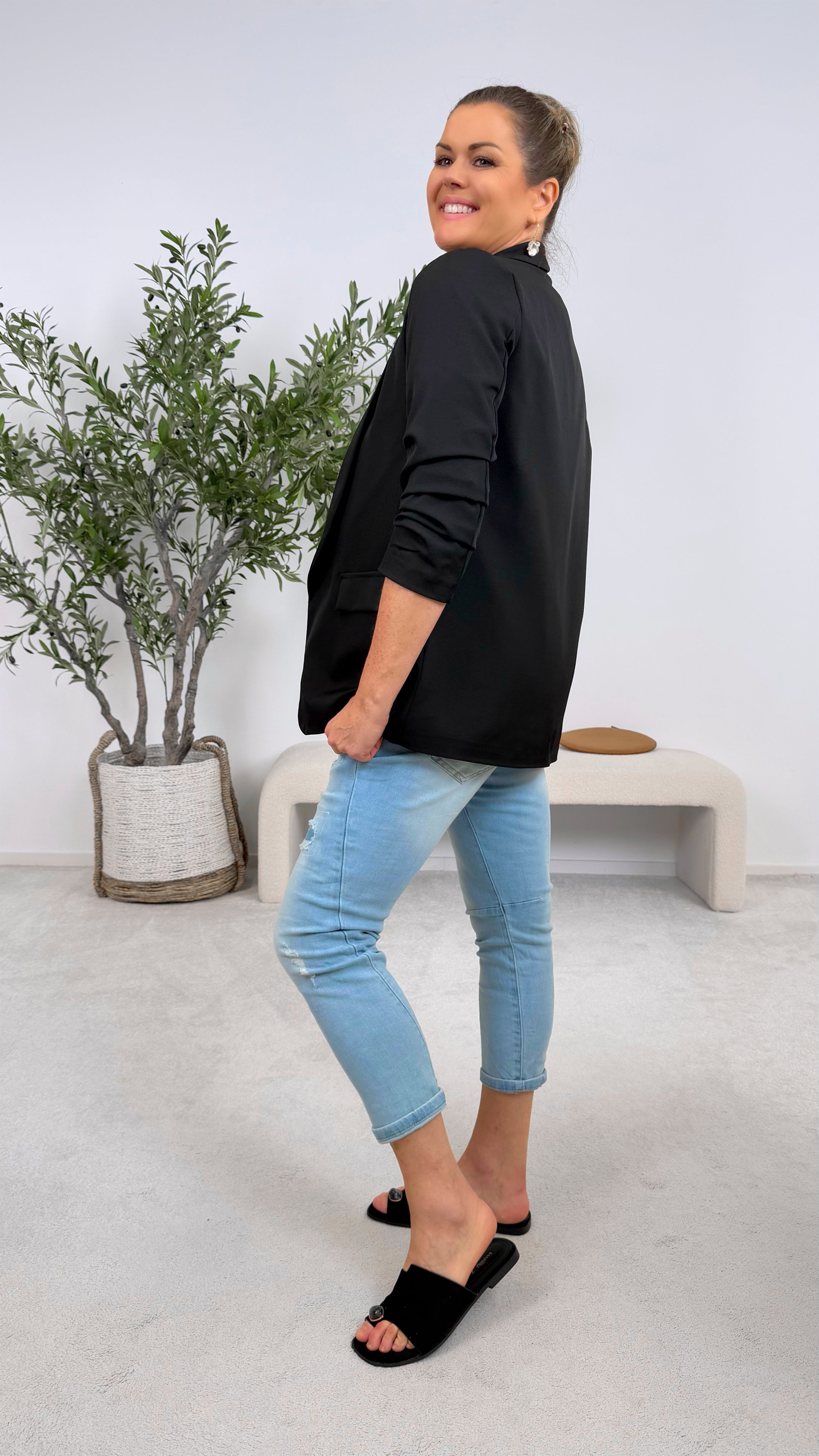 Blazer Strong Woman *Schwarz*