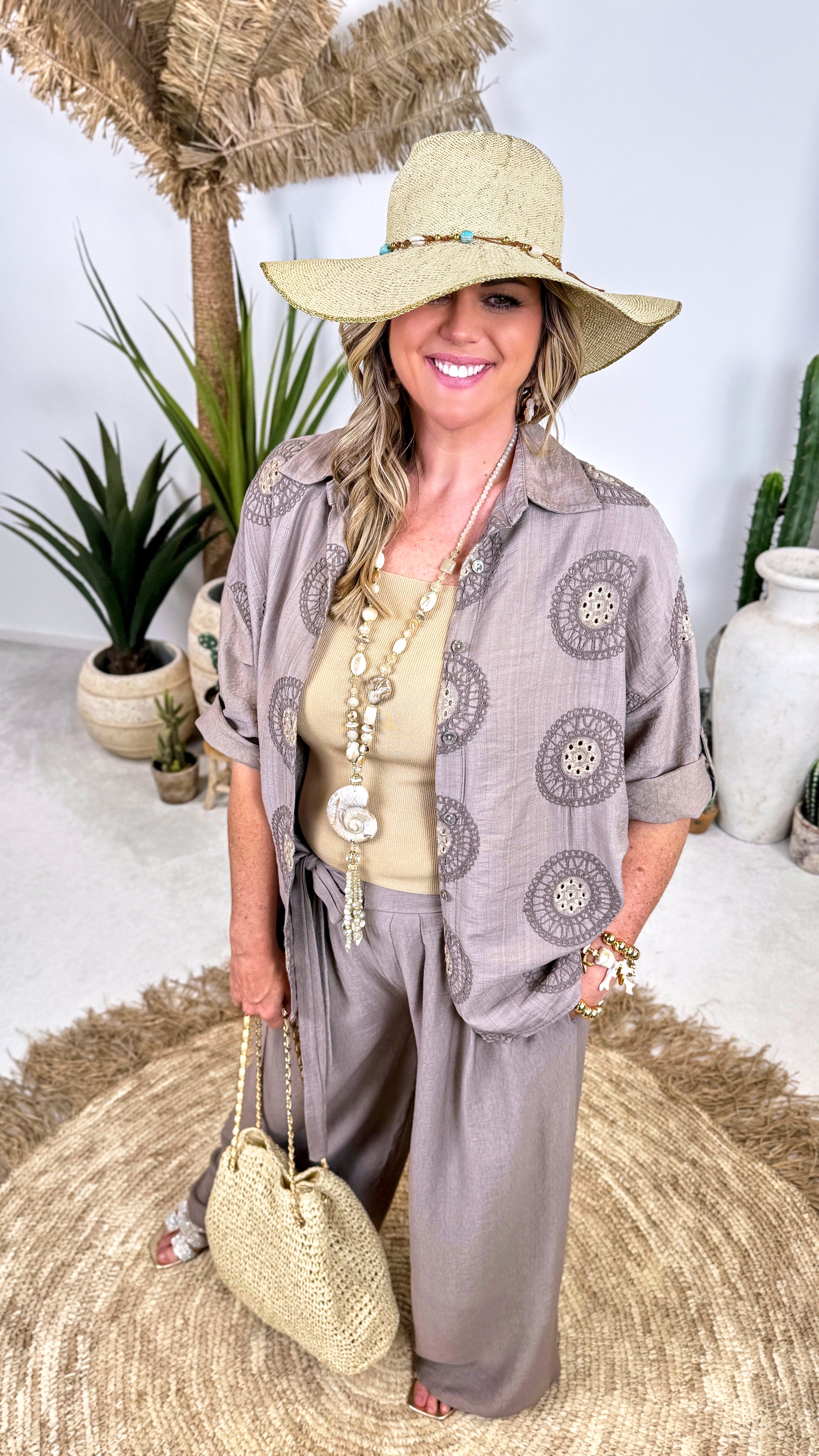 Bluse Boho Circle