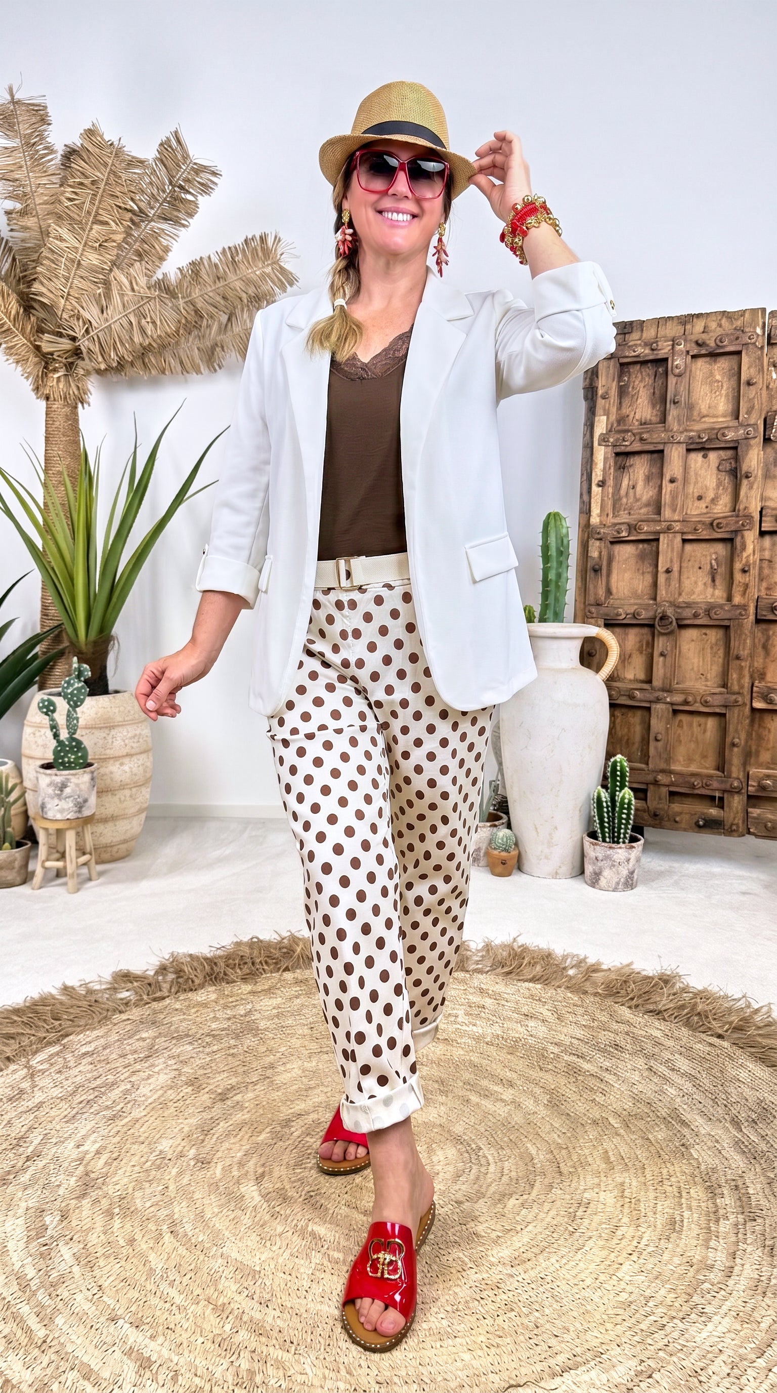 Leichter Blazer Stella Business *Weiß*