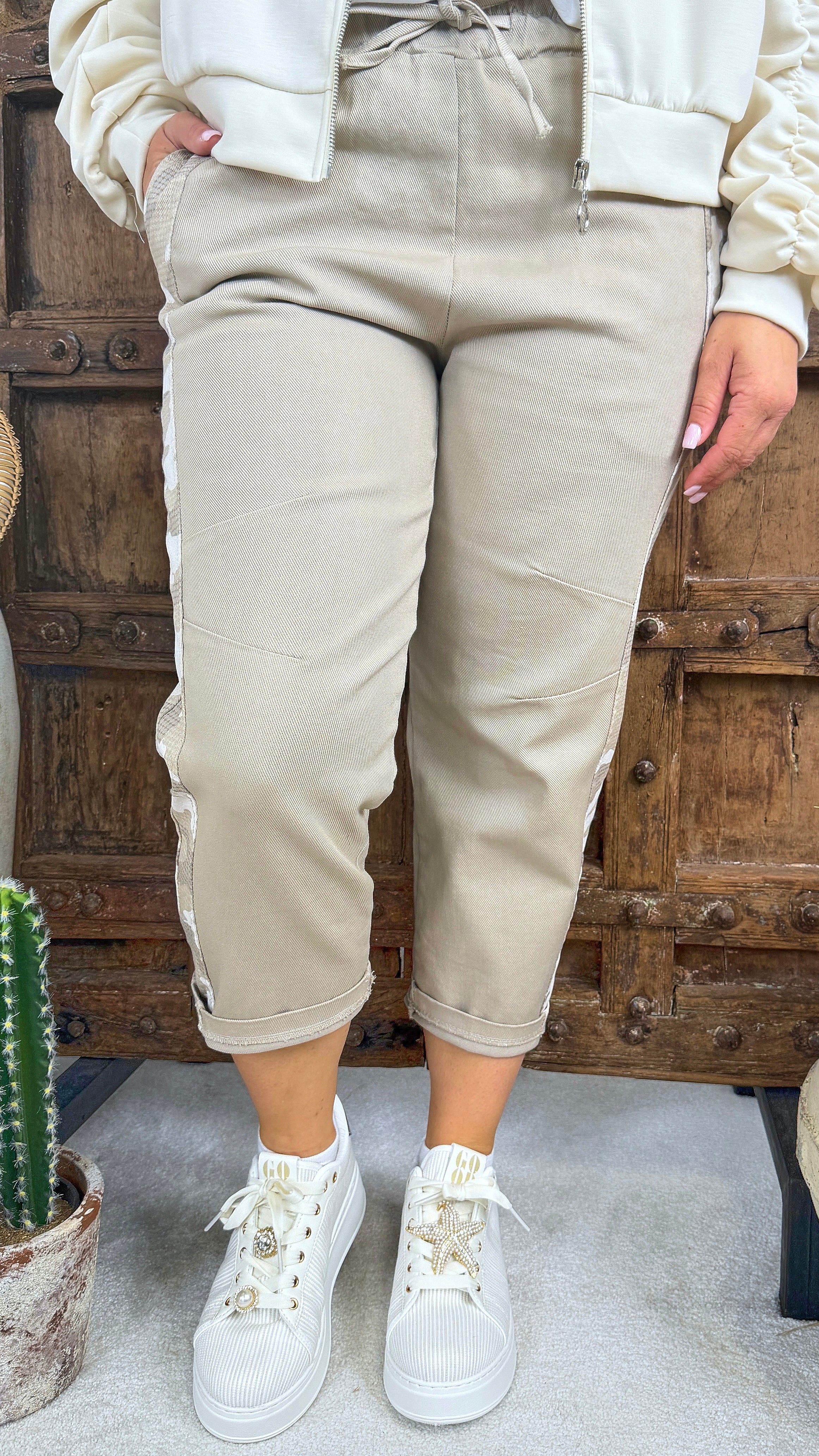 Hose Camouflage Sidetrack *Beige*