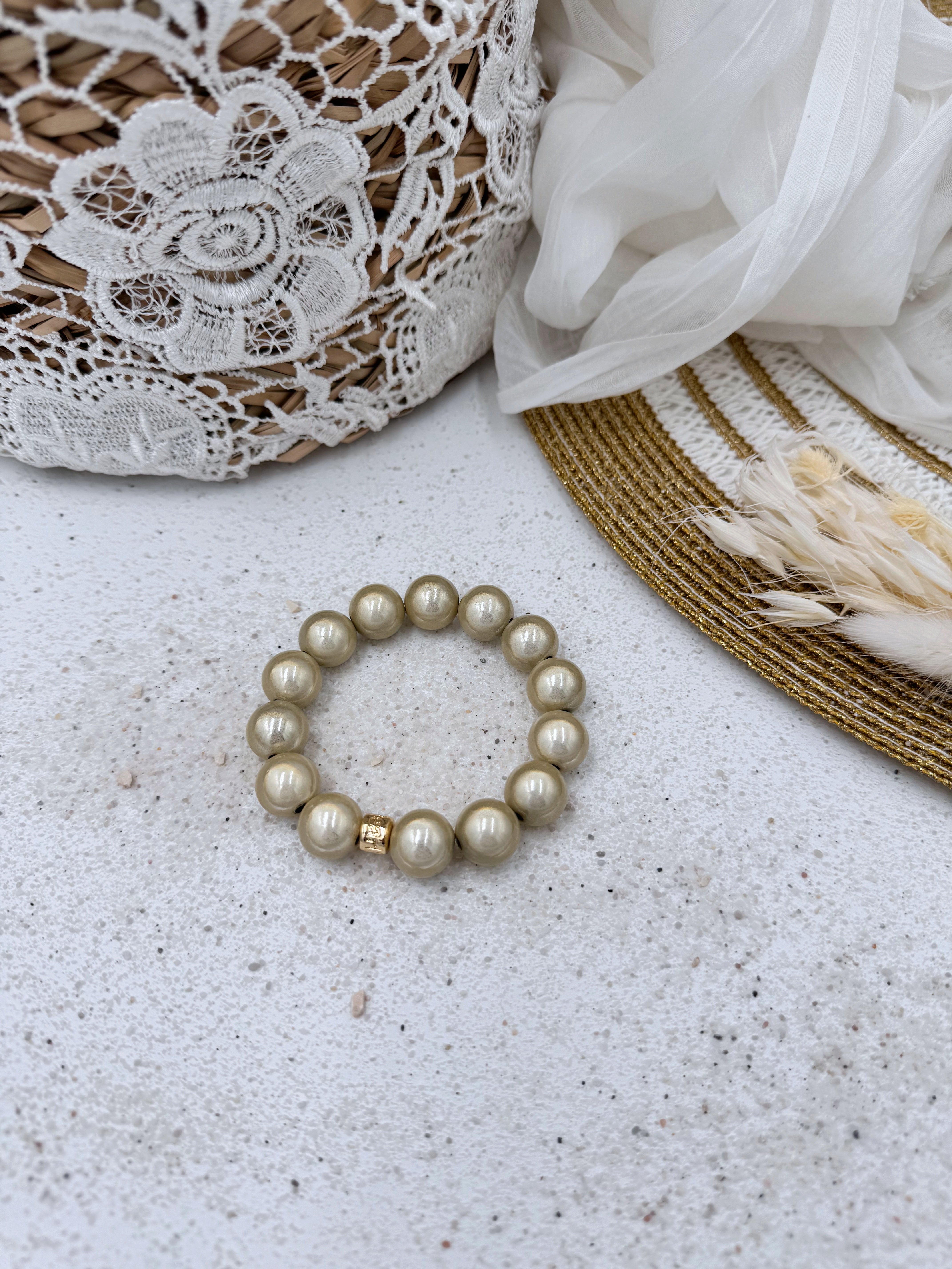 Bracelet Magic Pearl Champagne