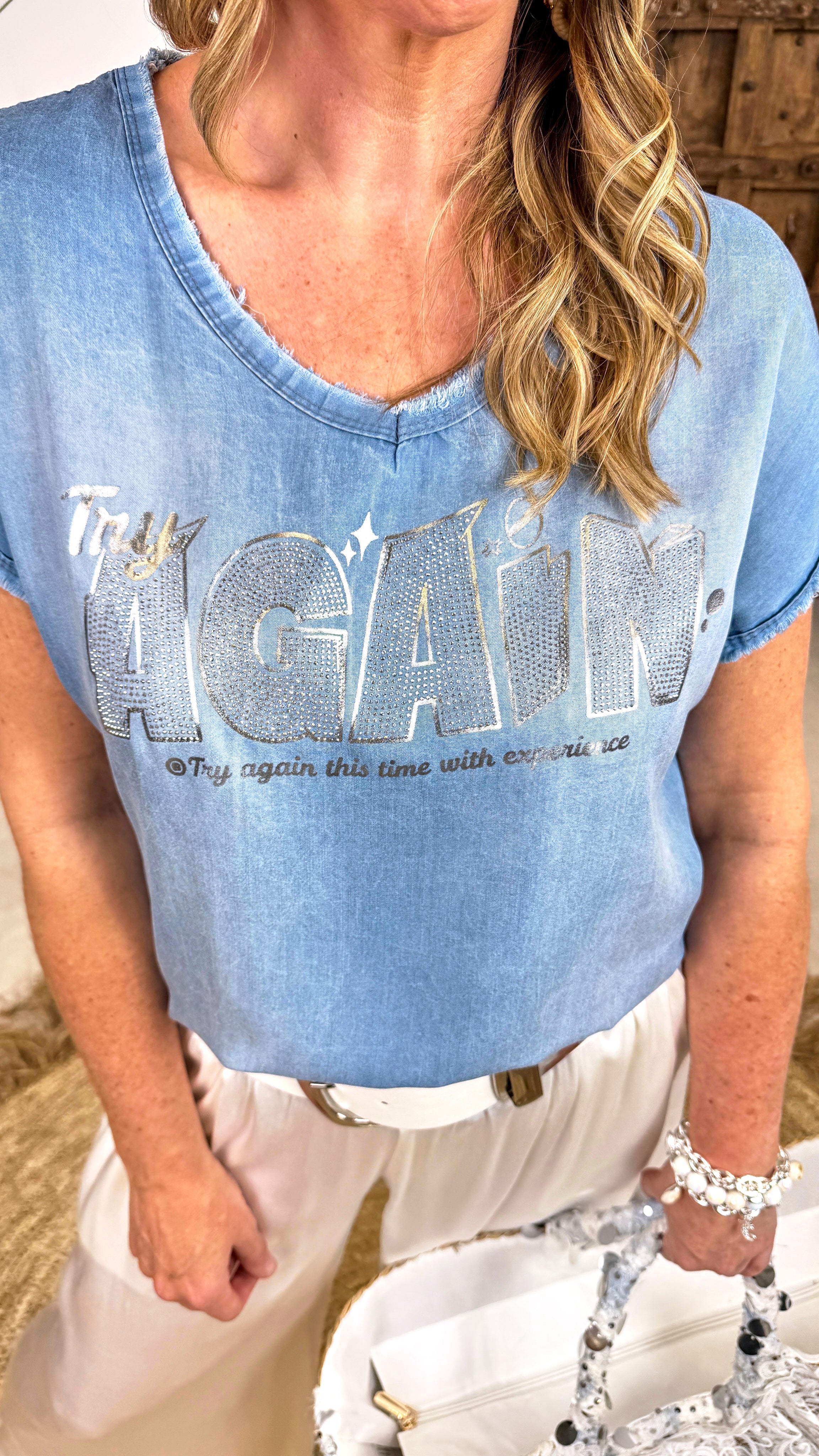 T-Shirt Try Again (lieferbar ab 4.5.26)