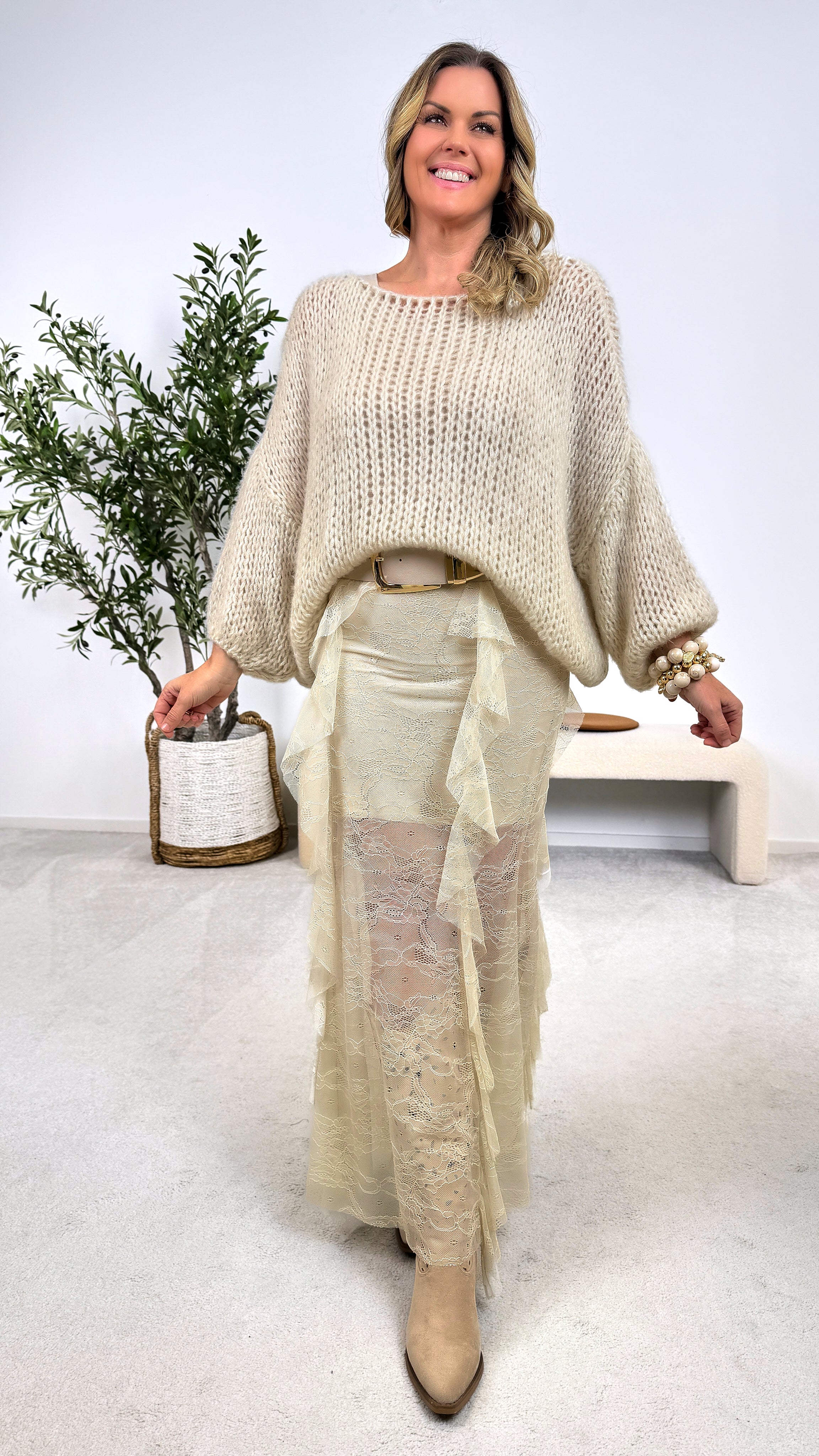 Rock Candy Lace *Beige*