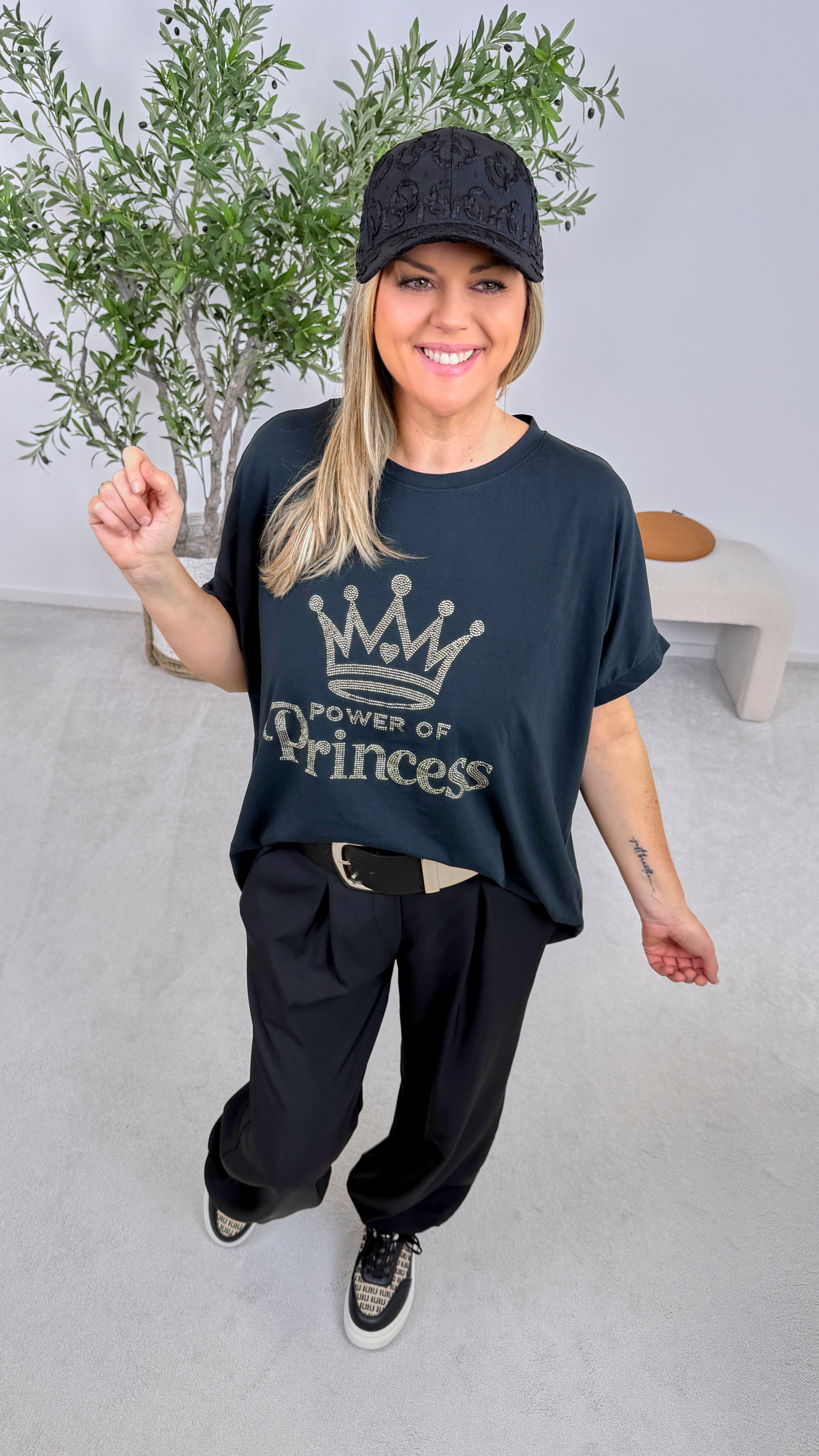 T-Shirt Power of Princess Glam (2 Farben)