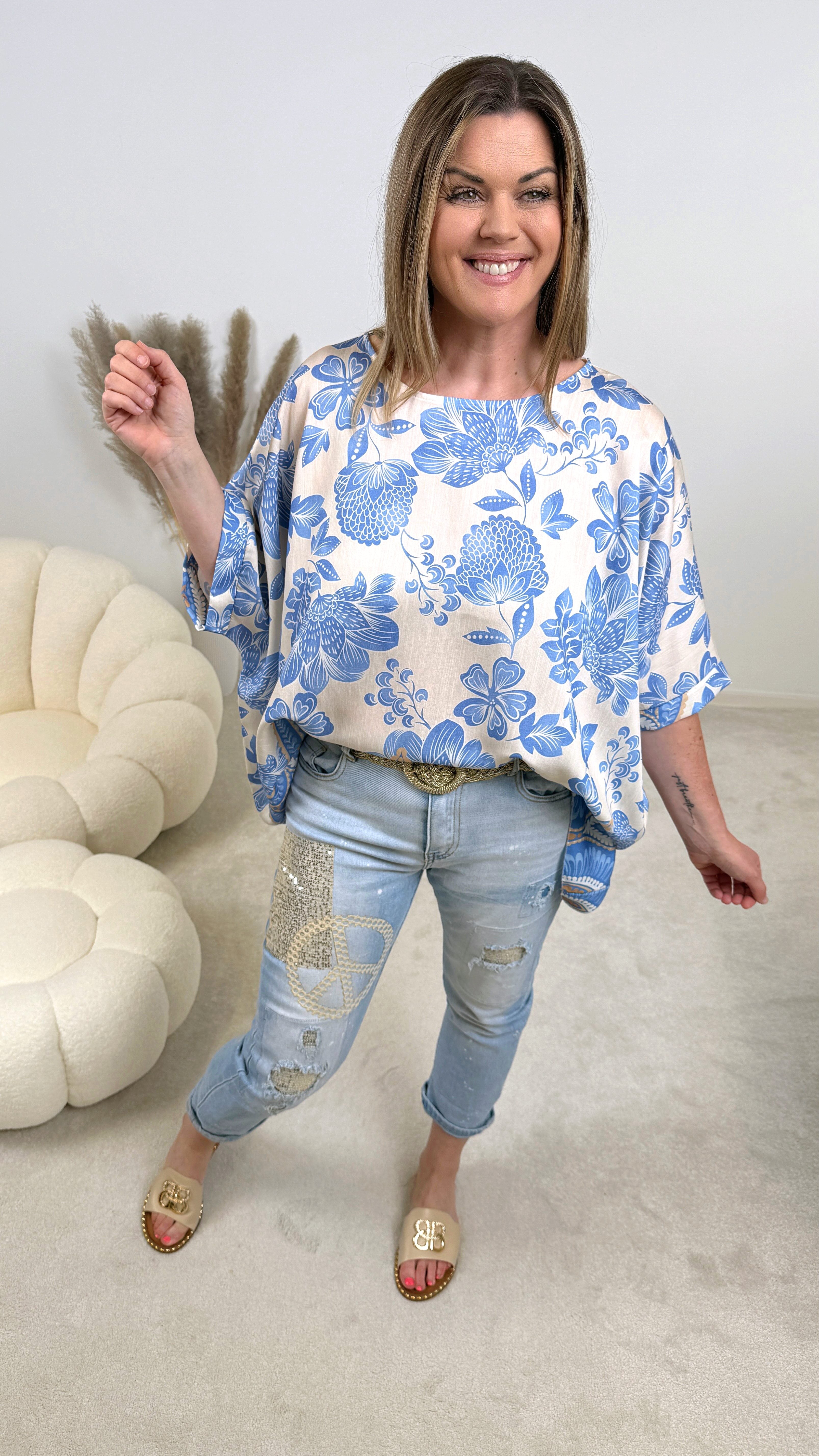 Bluse Clover (2 Farben)