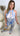 Blusentop Illusion *Blau*