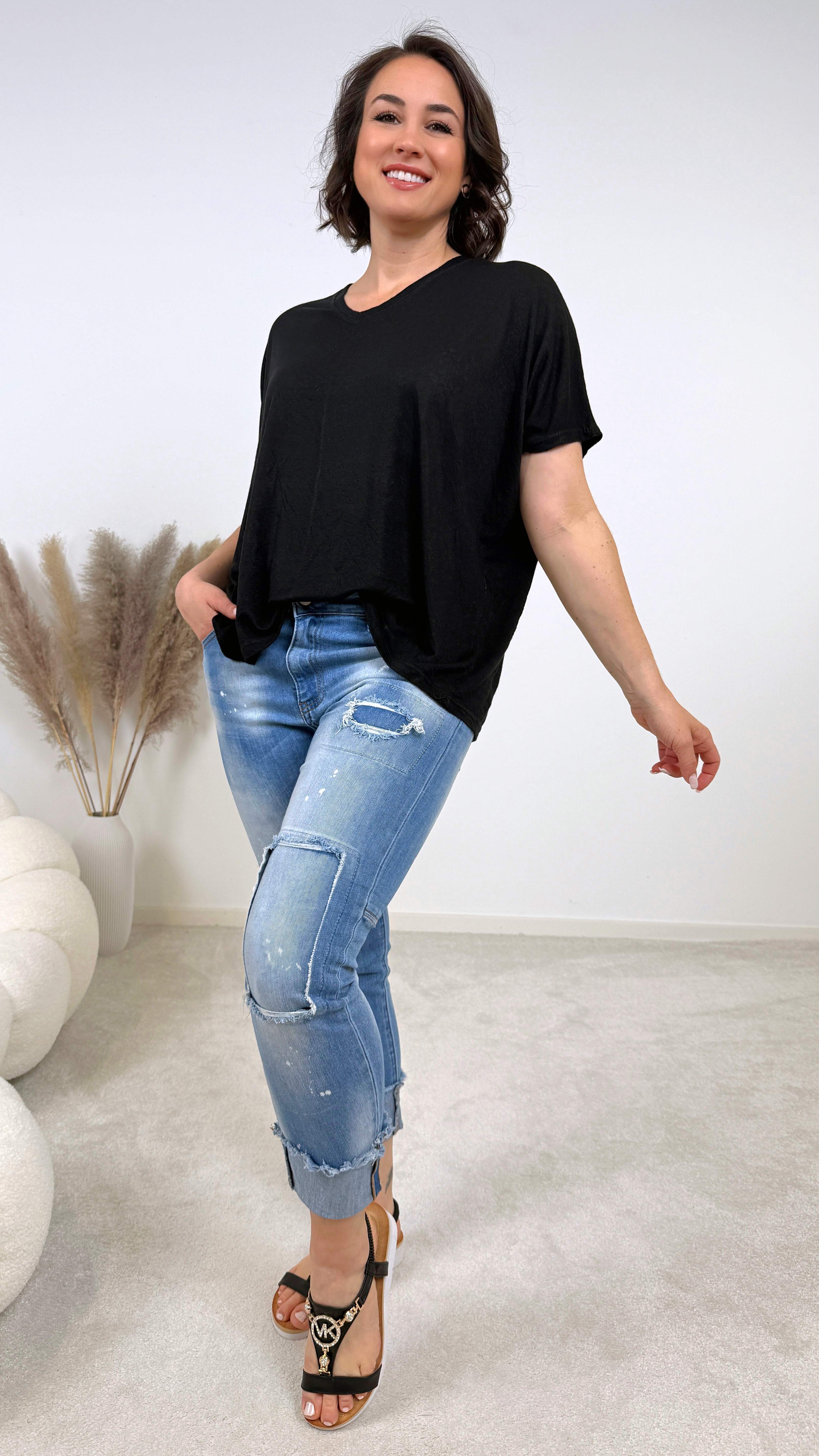 T-Shirt Pure Lou *Schwarz*