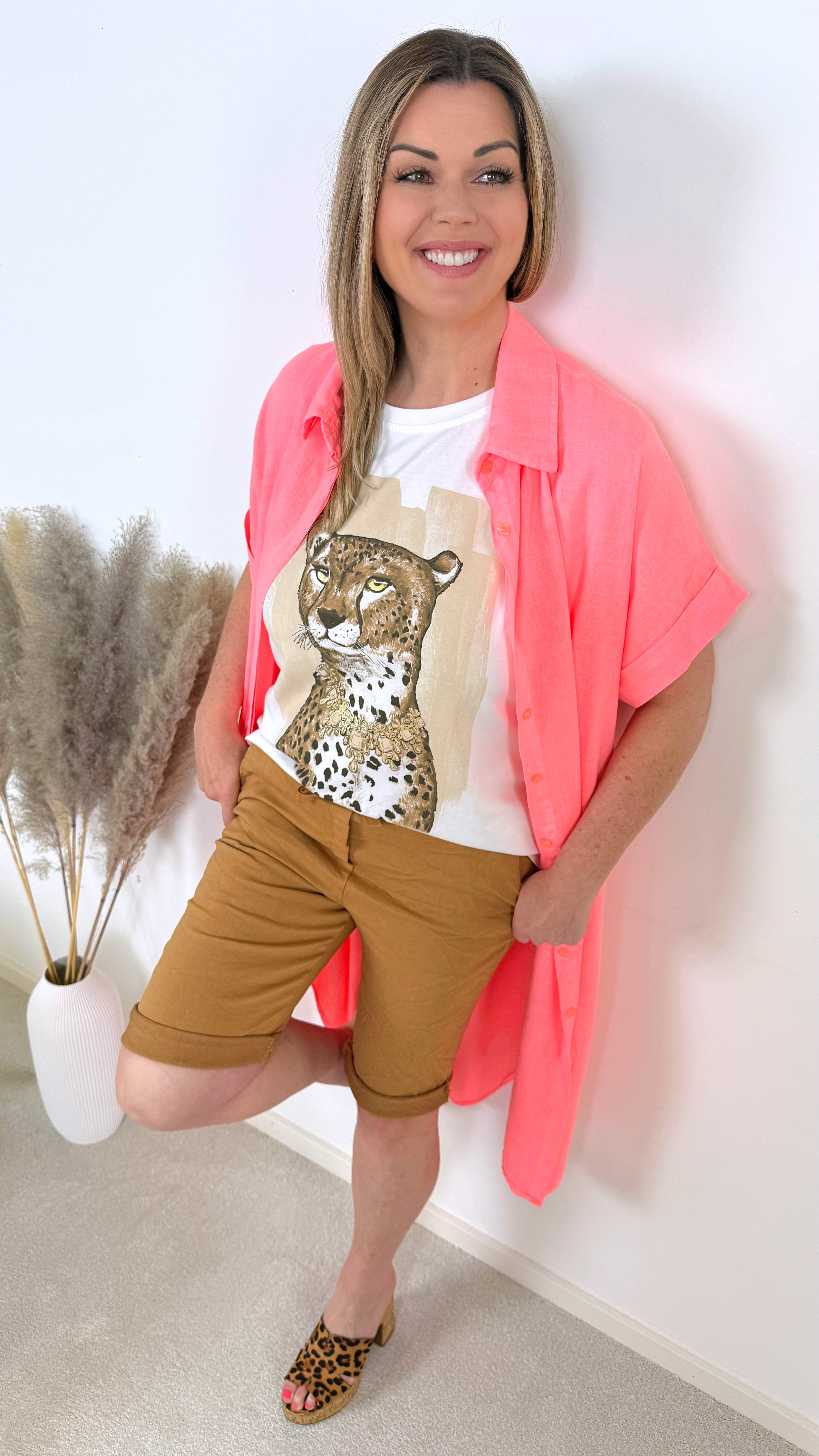 Leinen-Kleid Vacanza