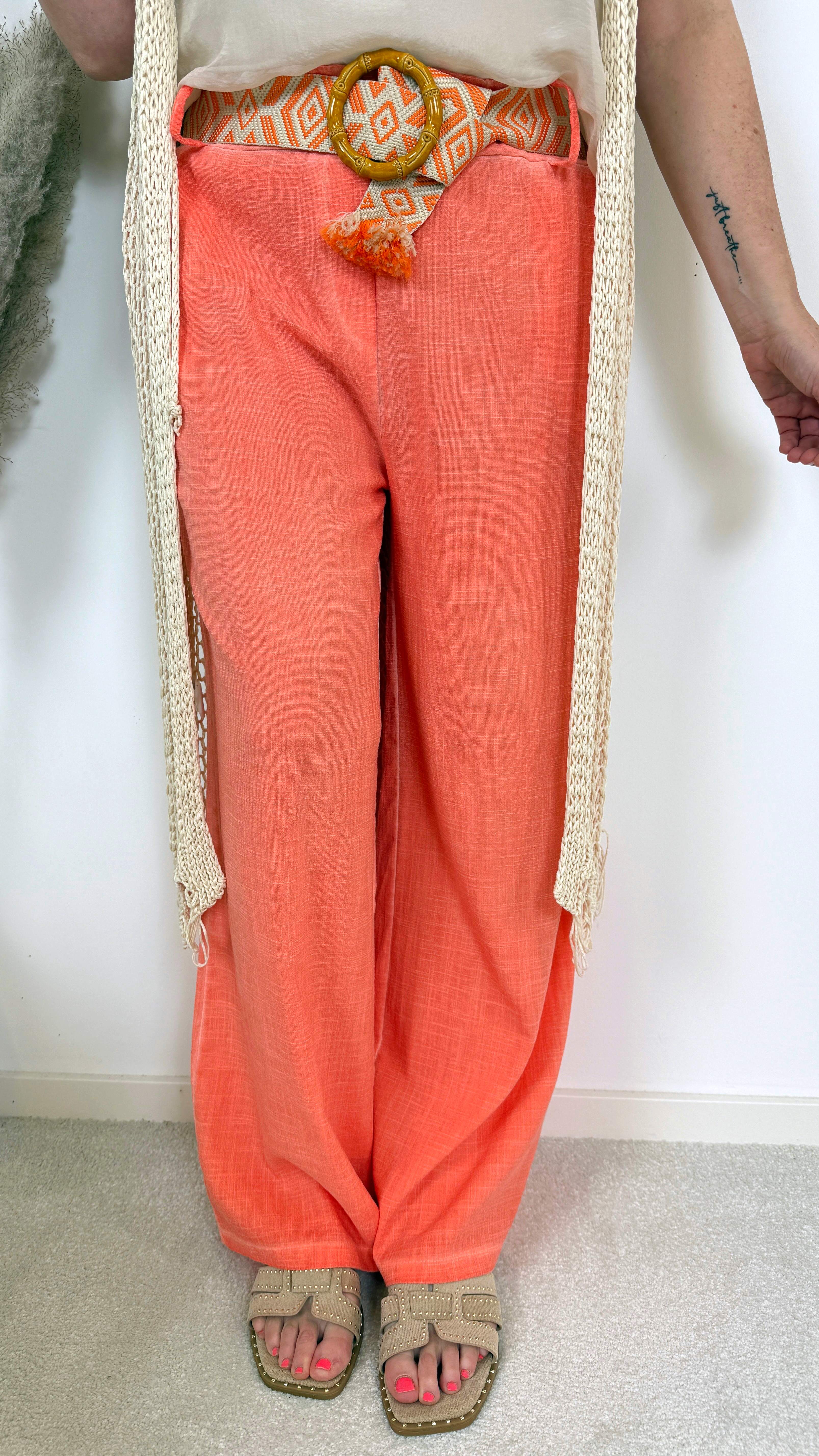 Leinen-Culotte Hose Faro (lieferbar ab 22.4.25)