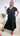 Langes Sweat-Kleid Matea *Schwarz*