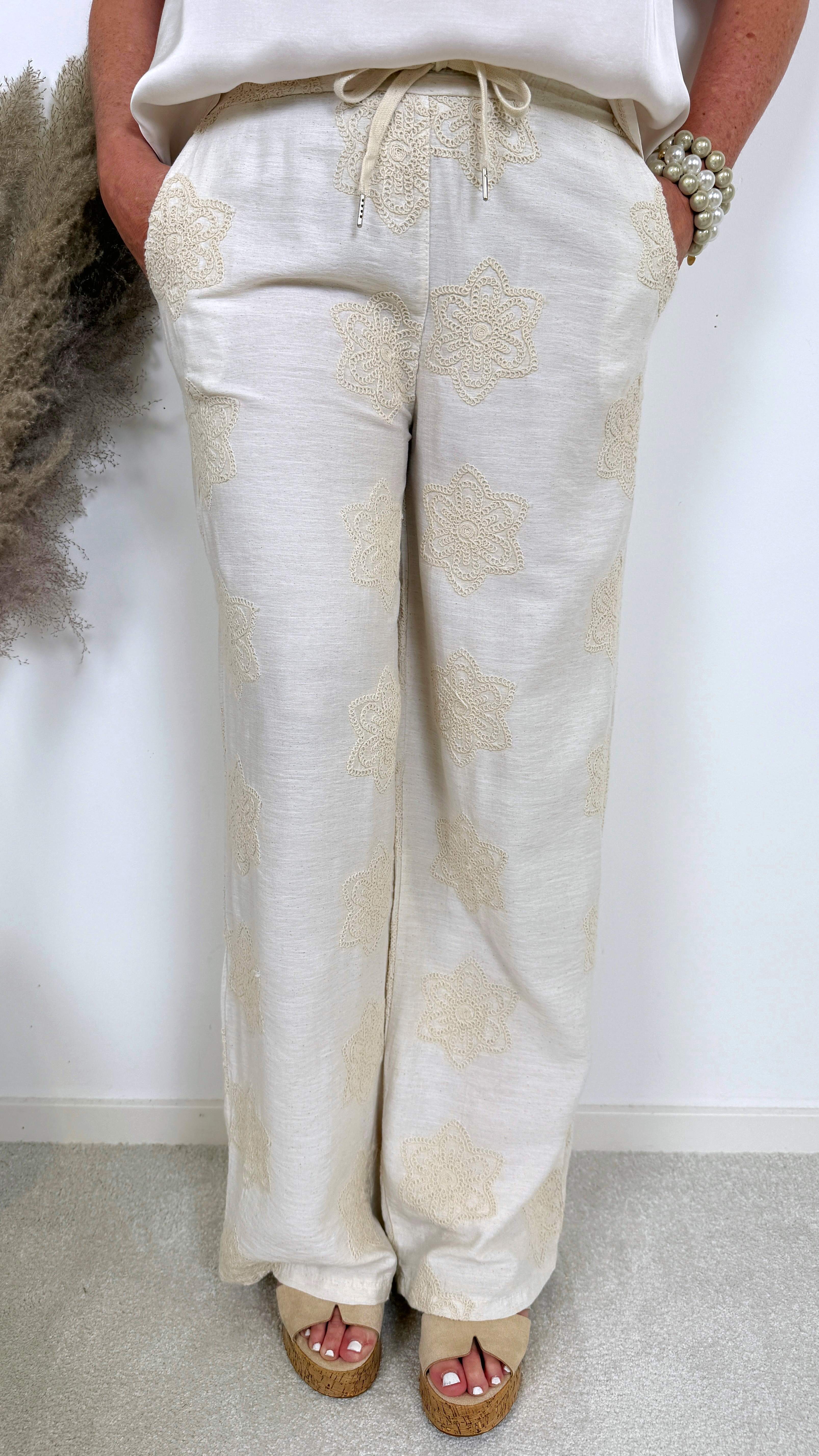 Weite Leinenhose Marla