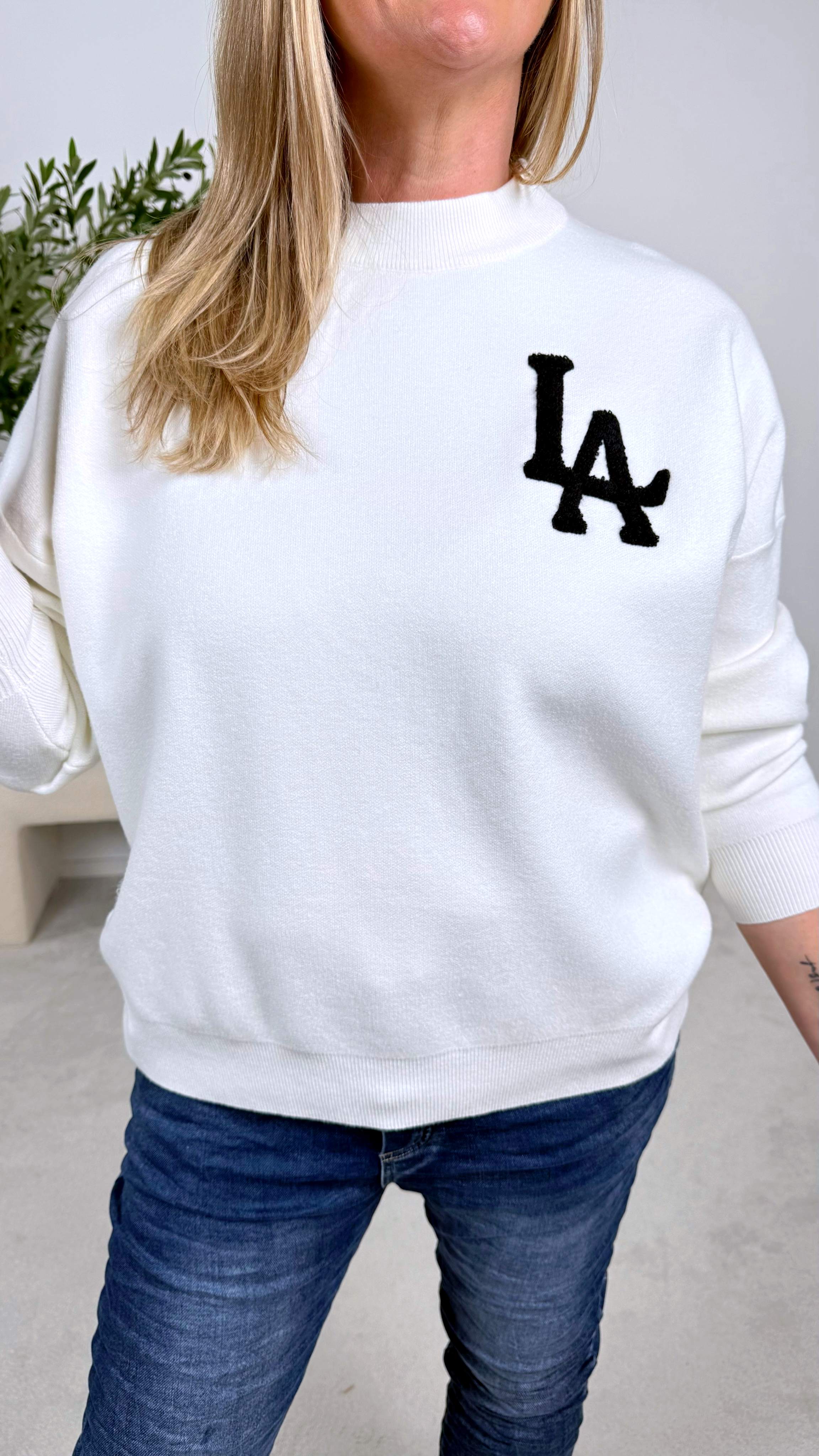 Pullover LA Nights *Weiß*