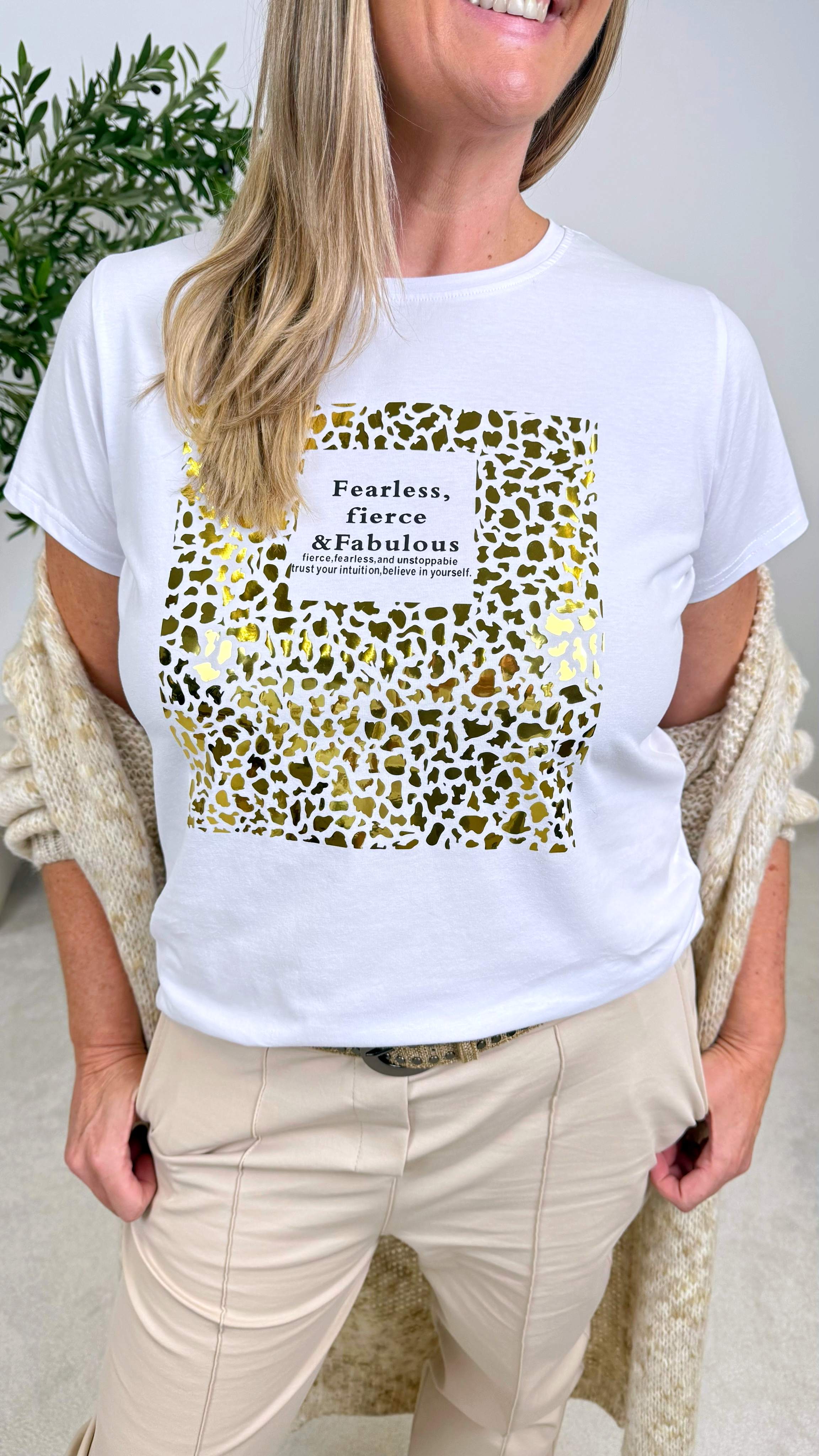 T-Shirt Fearless - Power of Princess