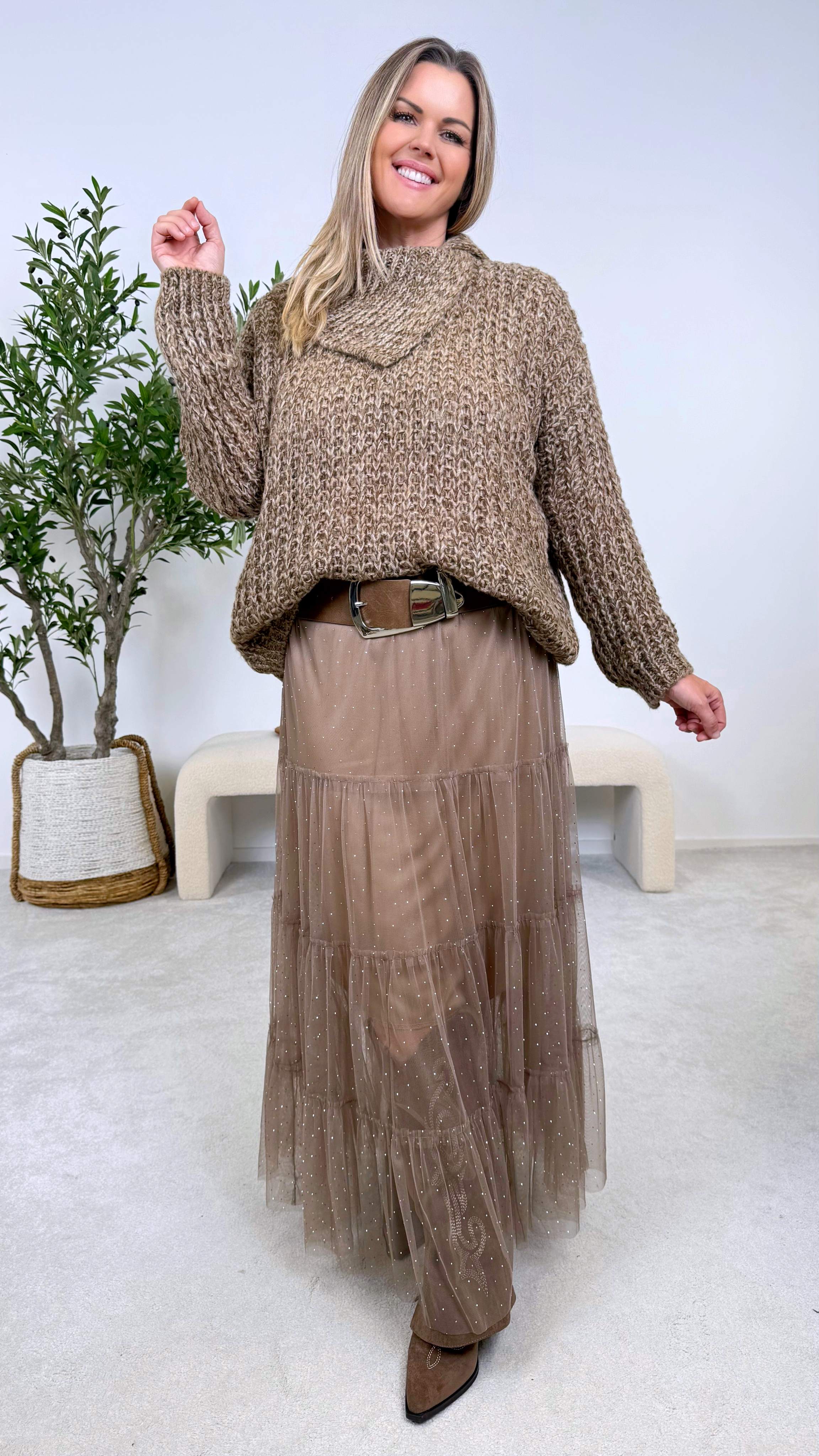 Grober Strickpullover Autumn Ease (7 Farben) - Power of Princess