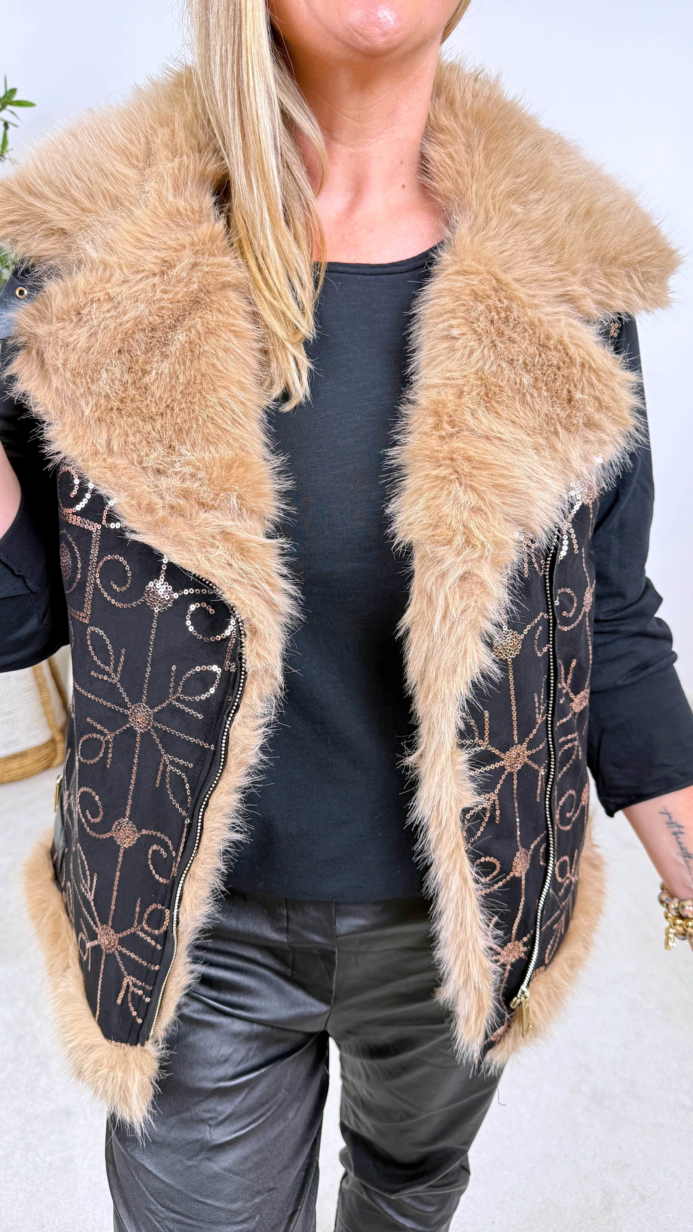 Weste Furry Shine - Power of Princess