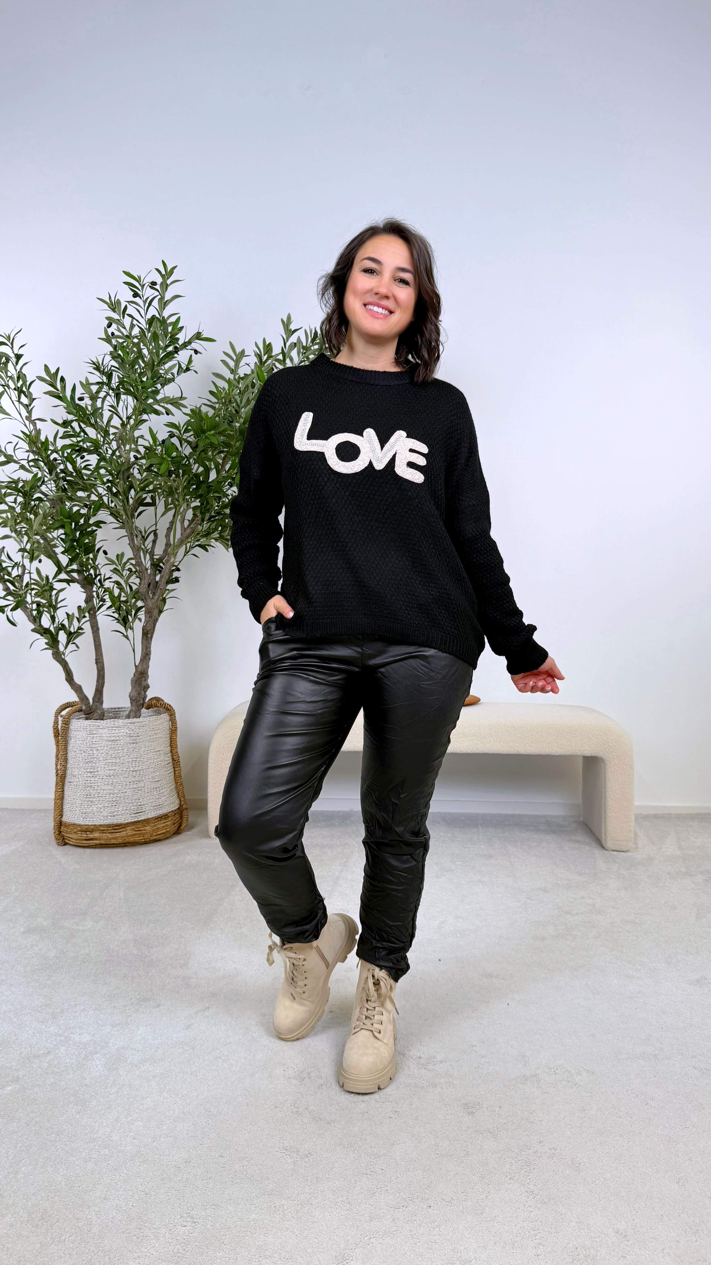 Pullover Bellezza *Schwarz* - Power of Princess