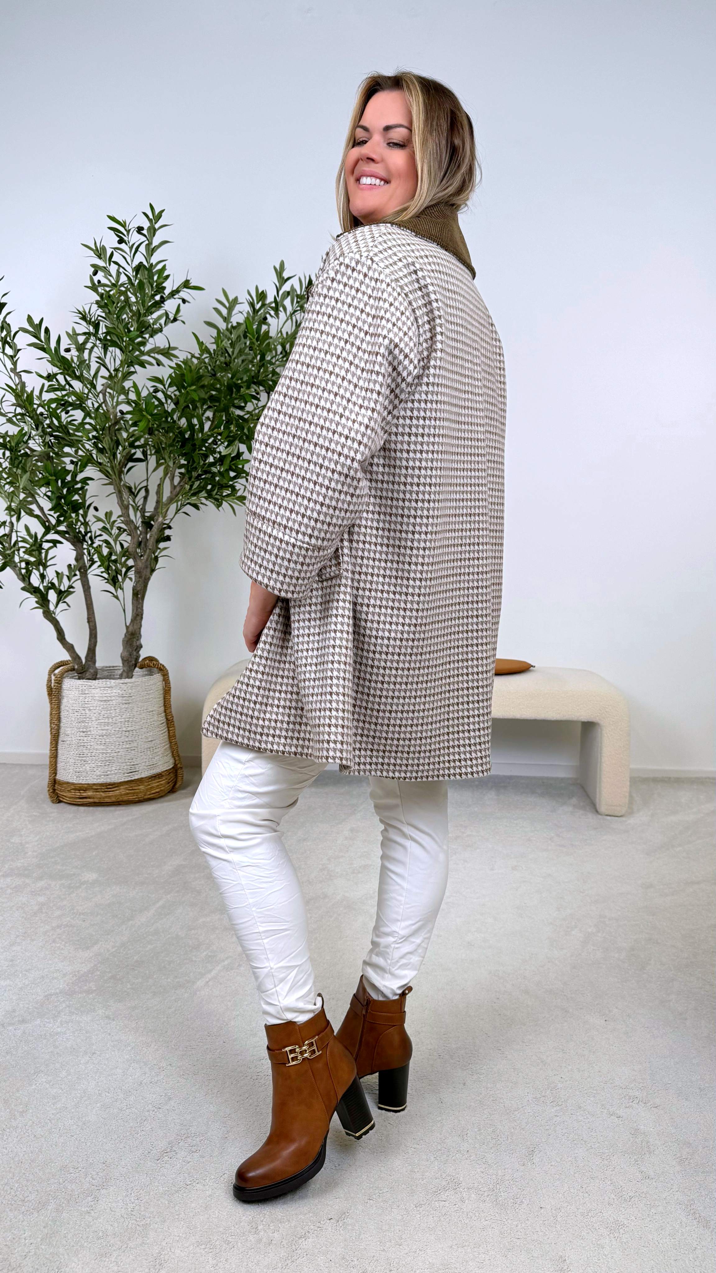 Mantel Vintage Attitude * Camel*