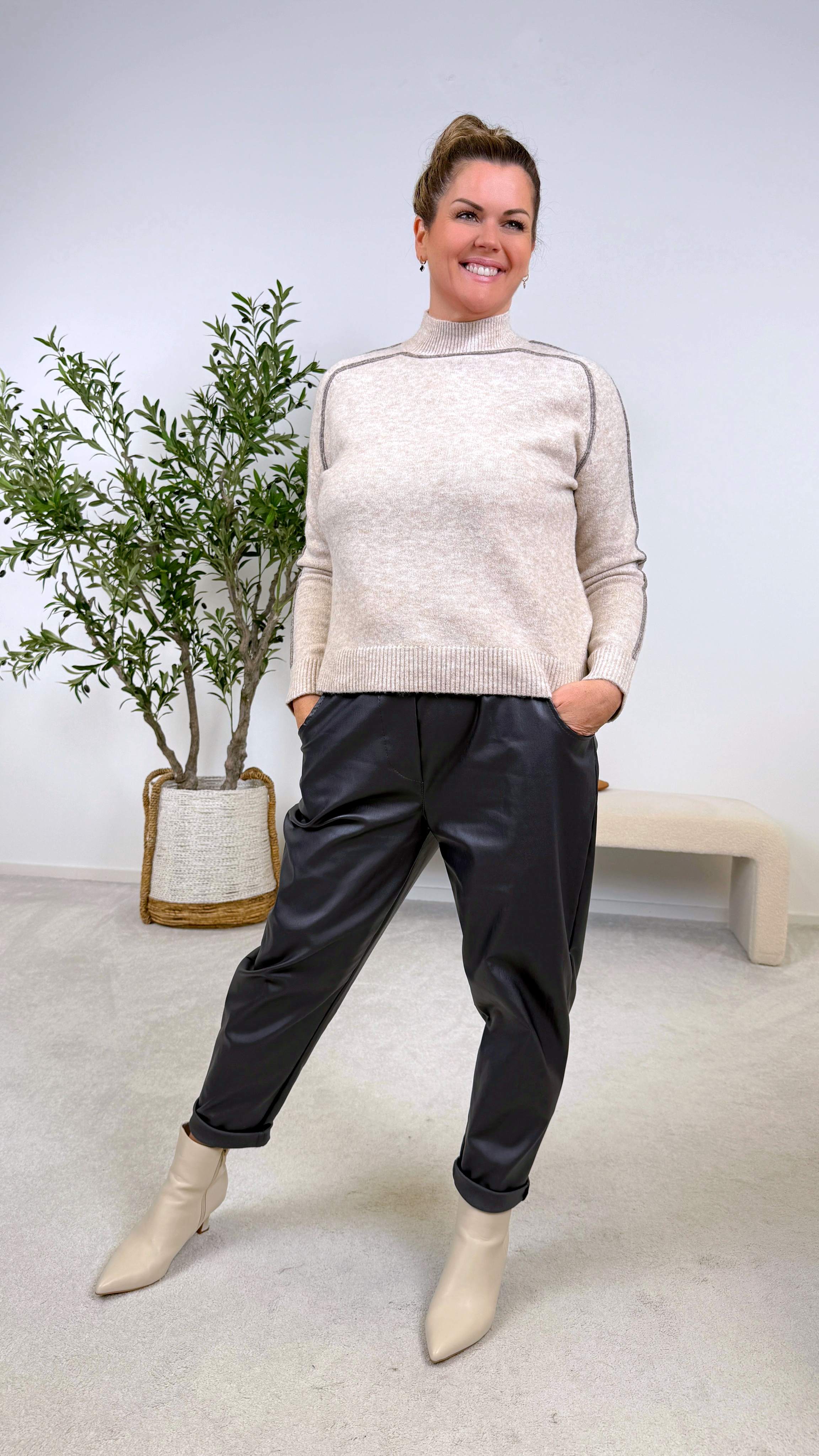 Strickpullover Louna *Beige*