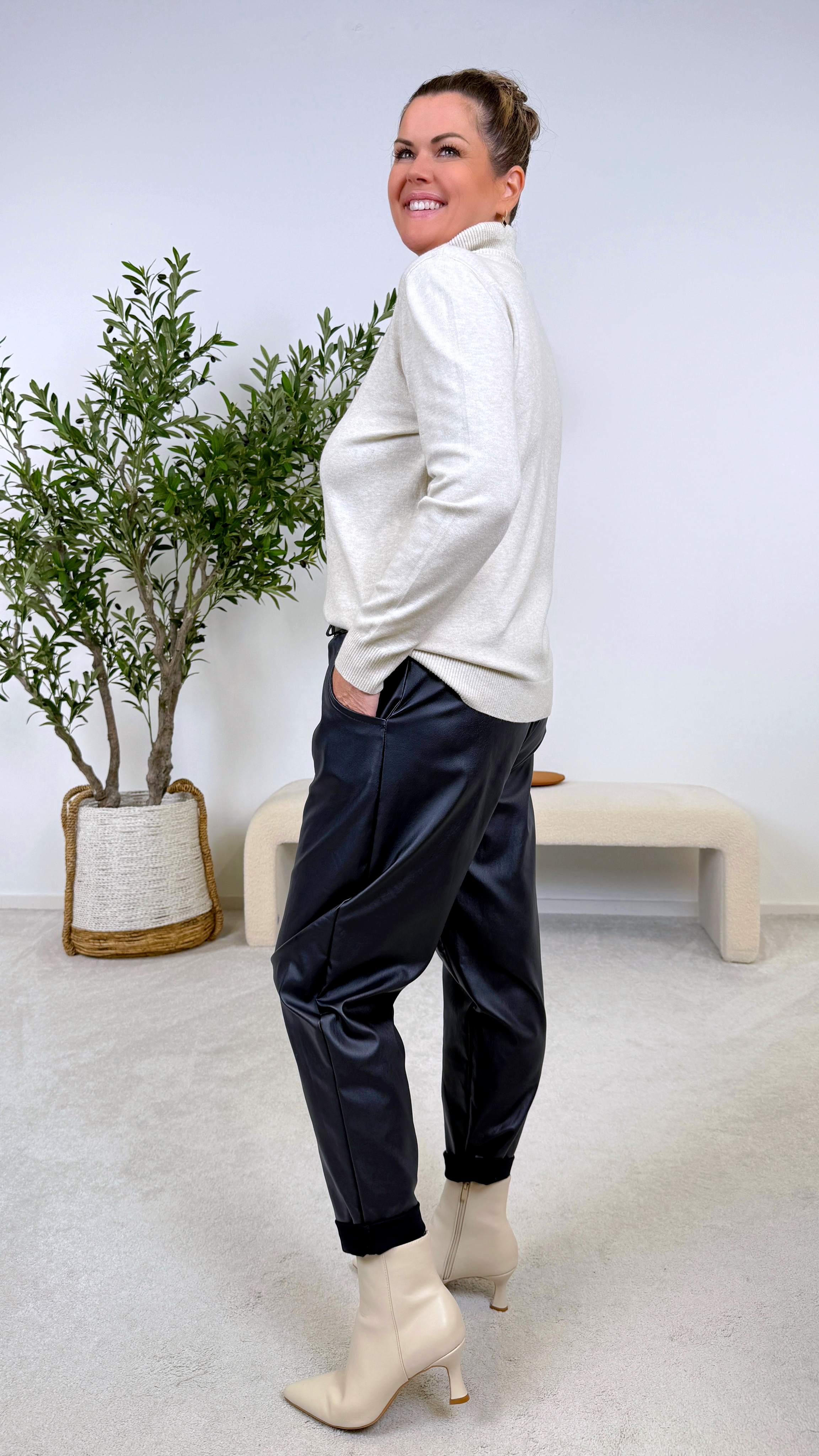 Rollkragenpullover Skin Kiss (12 Farben)