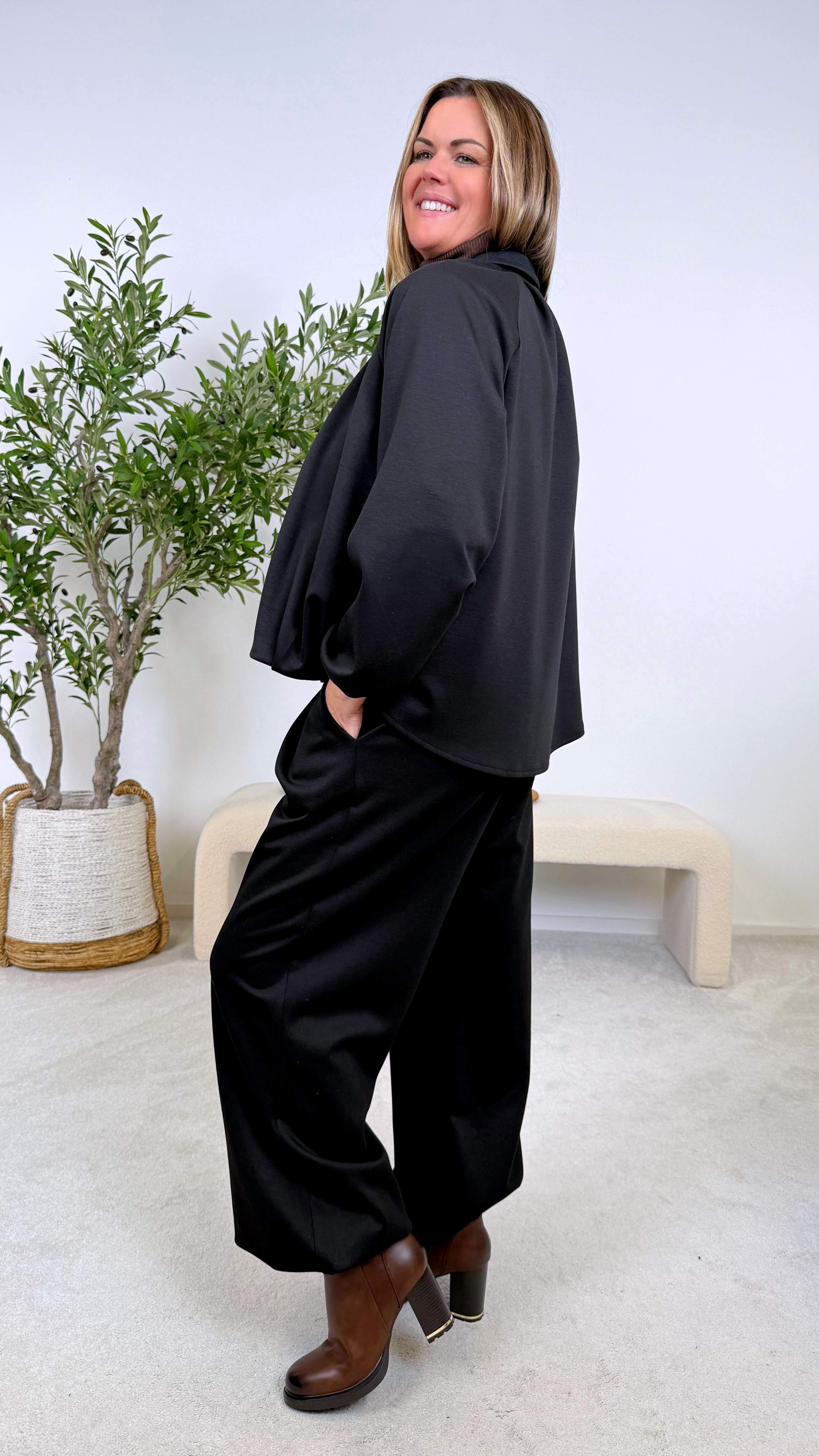 Hose Smooth Attitude *Schwarz*