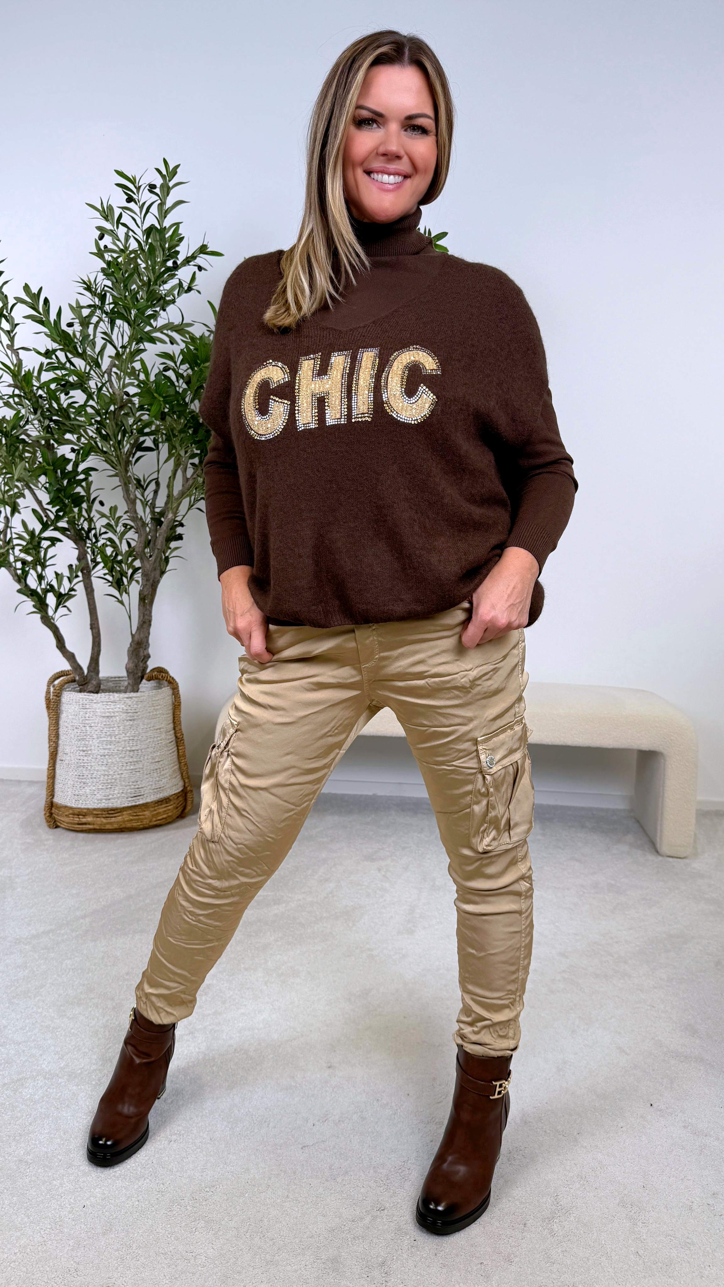 Pullunder Pure Chic *Schoko*