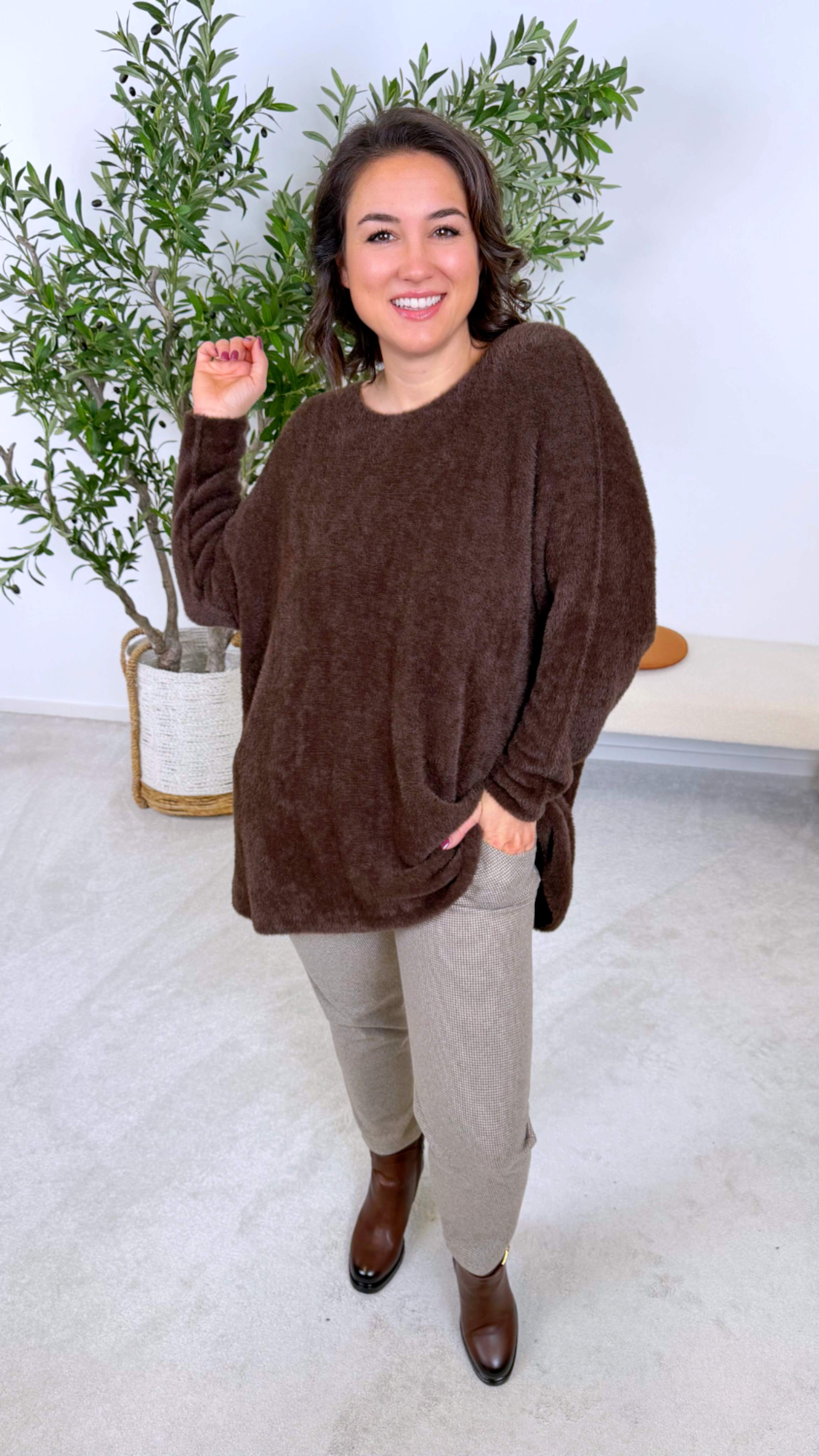 Pullover Misty Touch *Schoko*