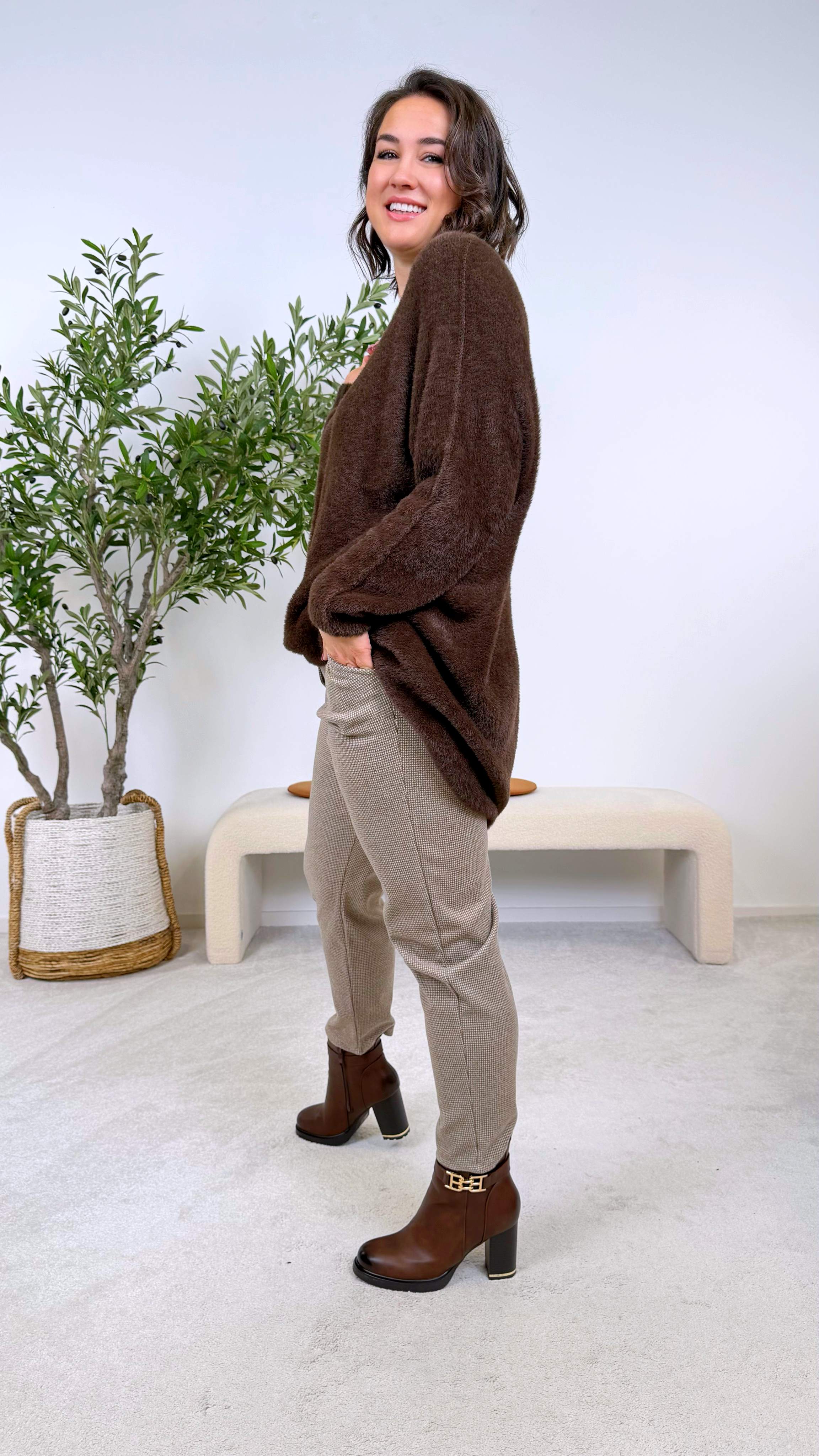 Pullover Misty Touch *Schoko*