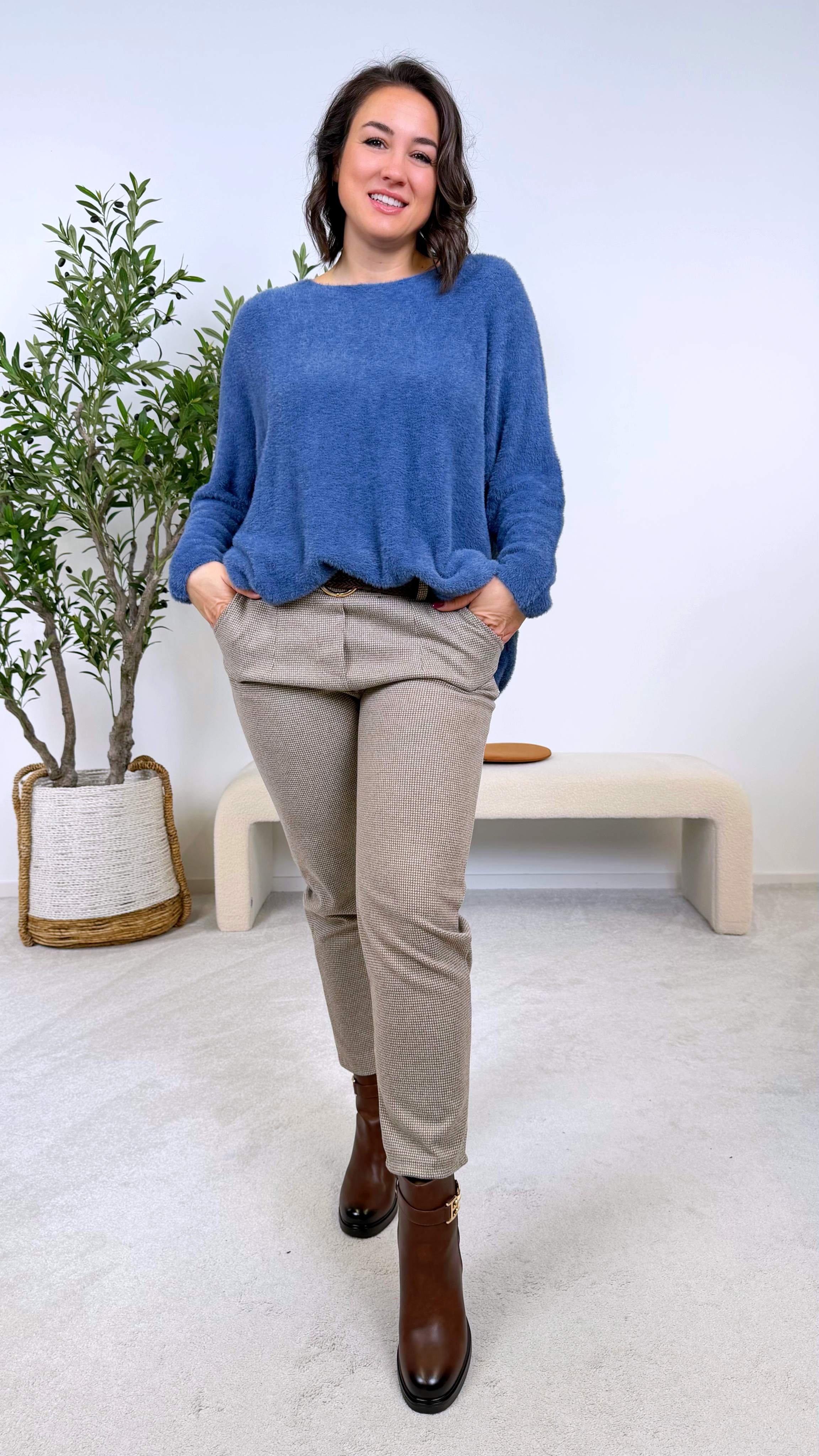 Pullover Misty Touch *Blau*
