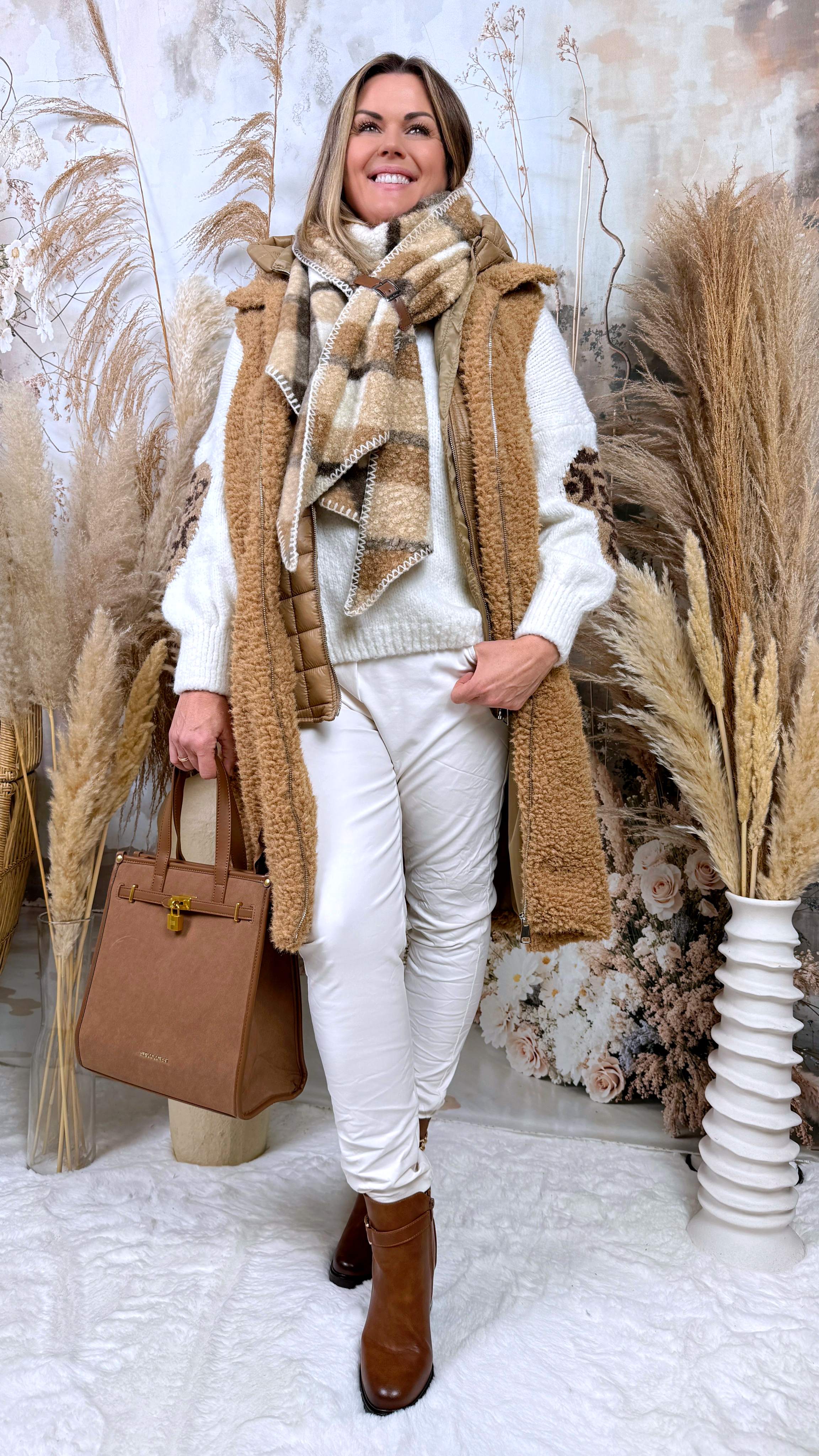 Weste Cozy Couture *Camel*