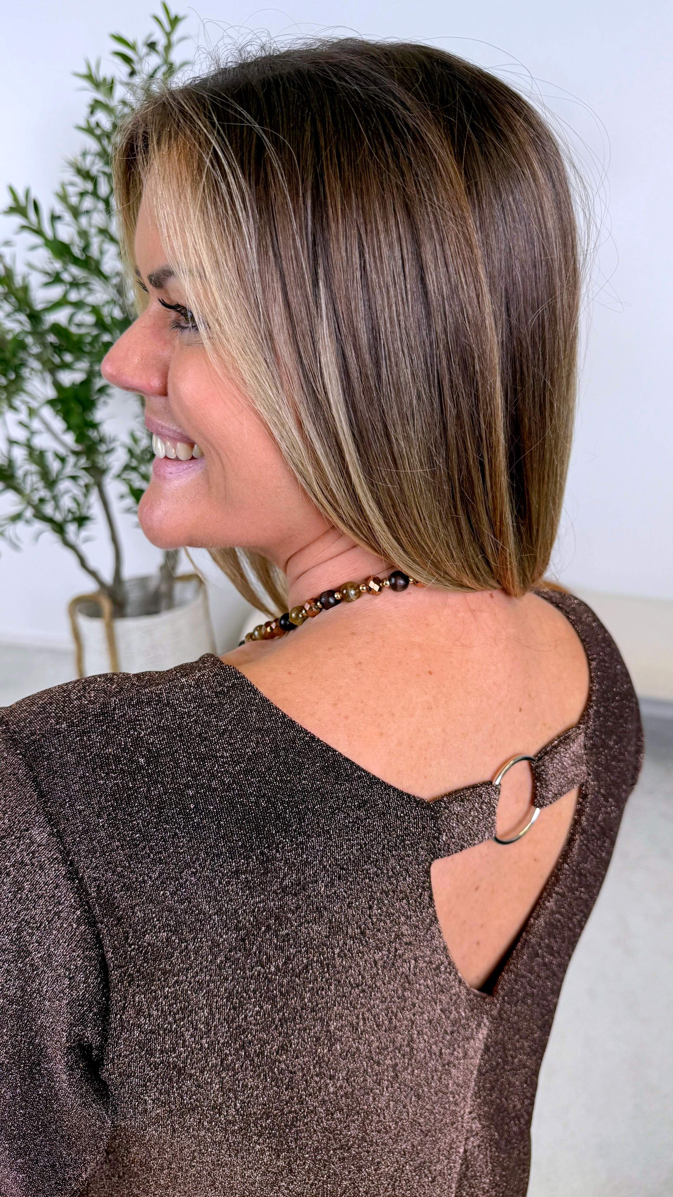 Kleid Destello *Schoko*