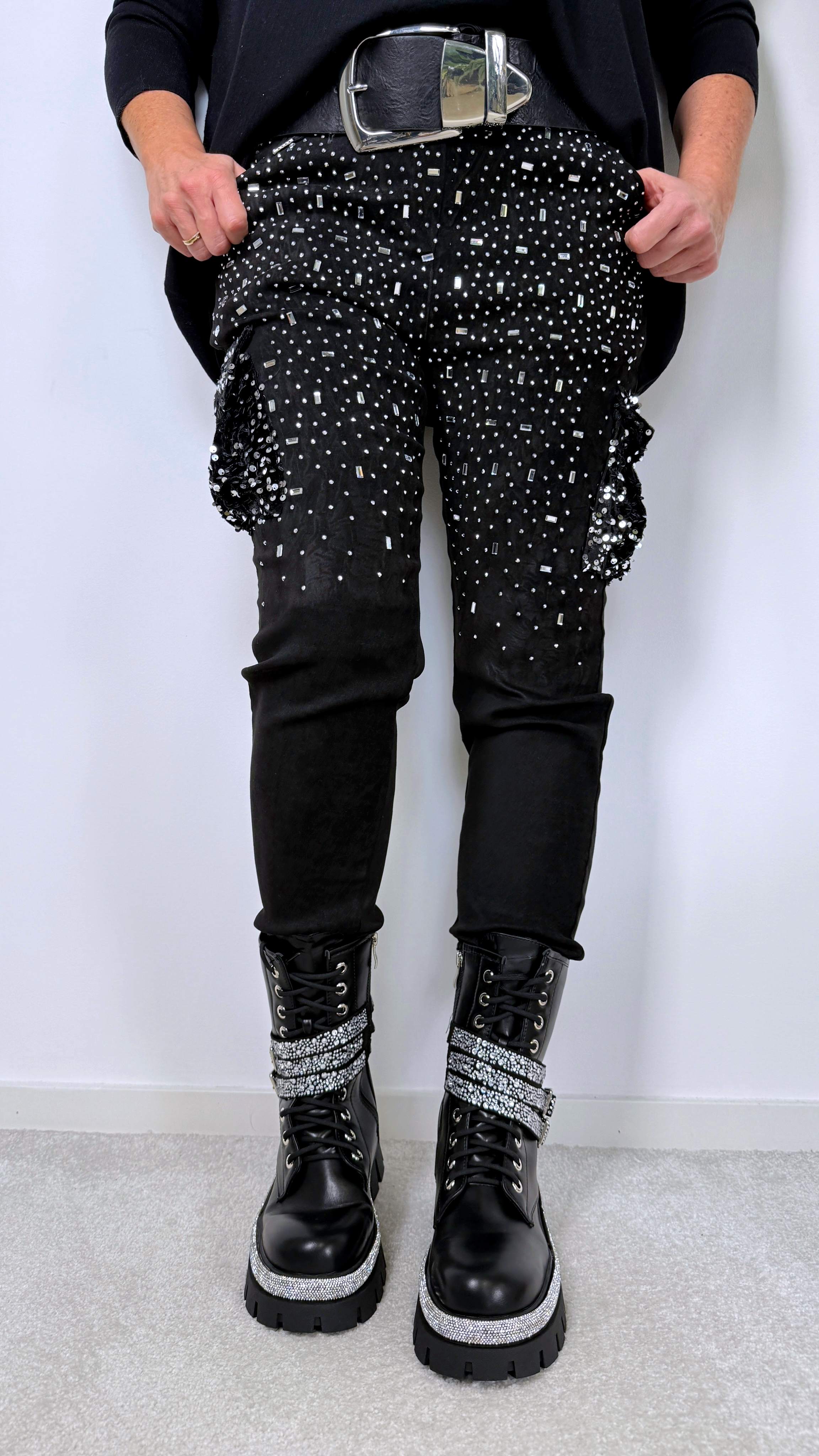 Sweathose Rock Queen *Schwarz*