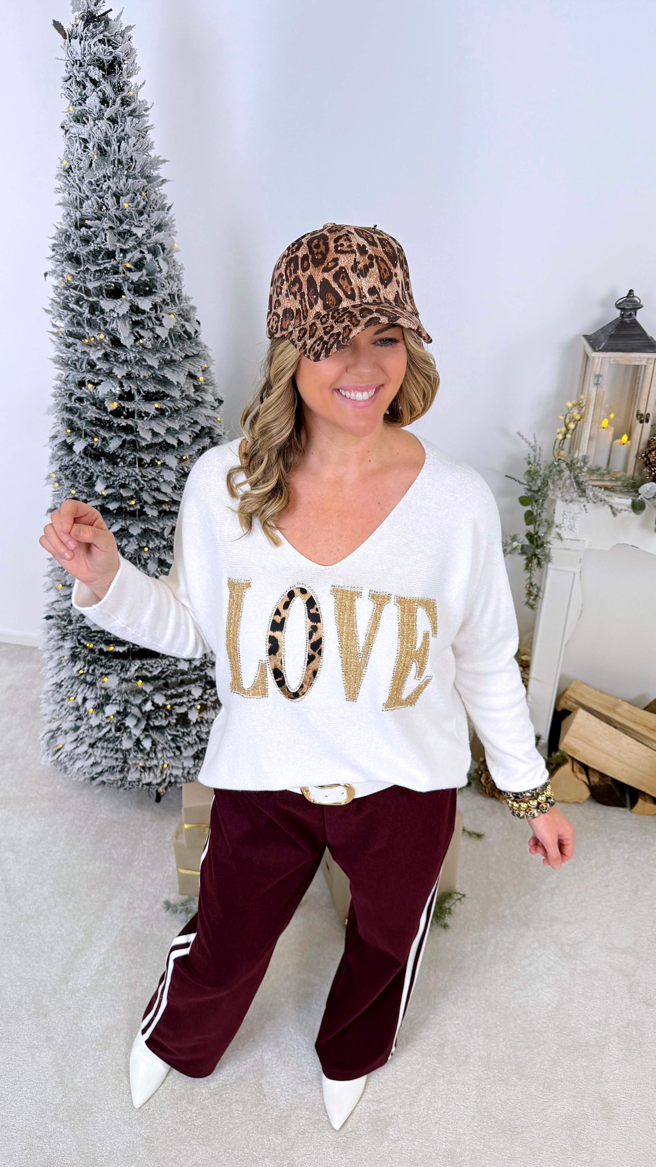 Pullover Love Deluxe *Weiß*